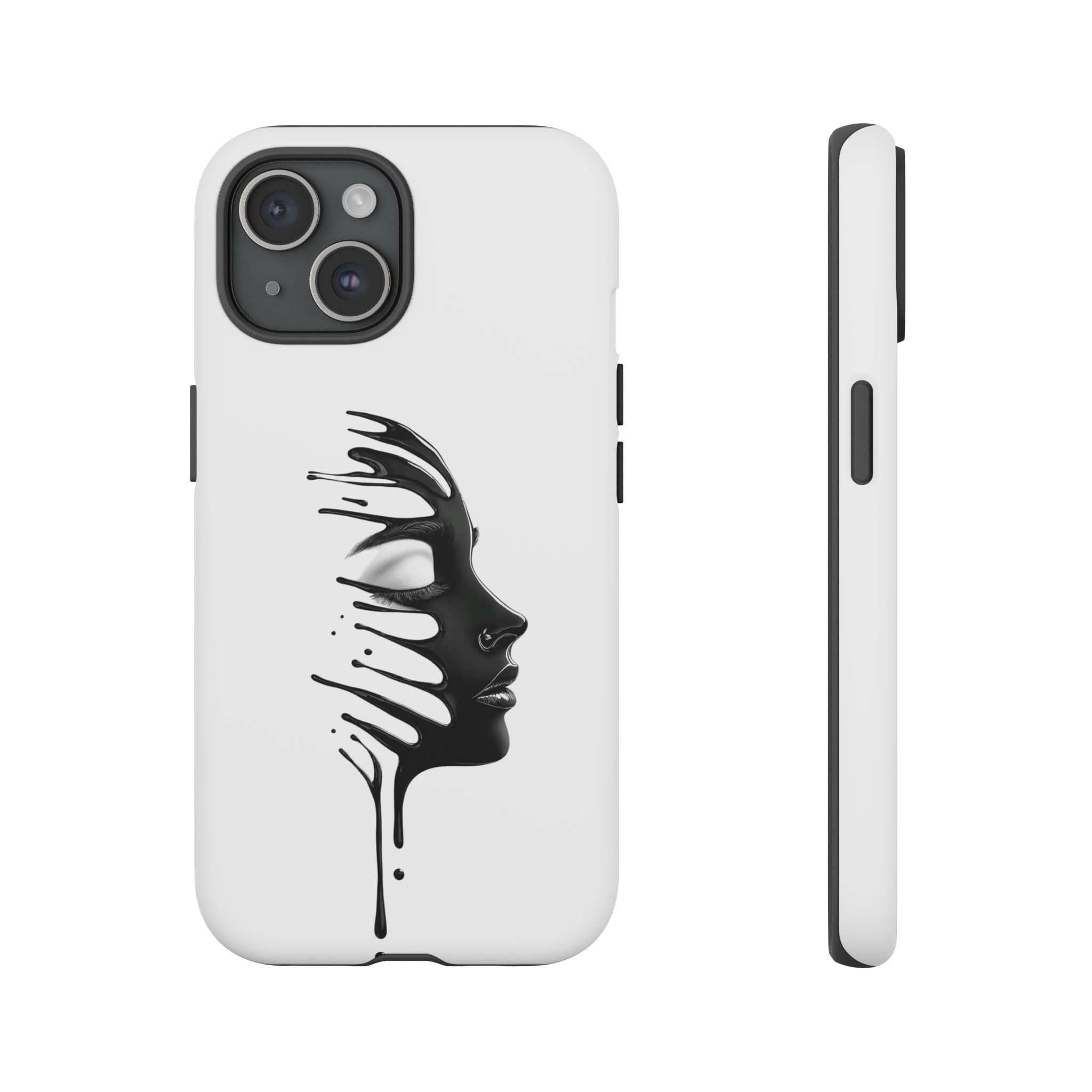 Stylish Phone Case with Artistic Design, Tough Phone Cover, Unique Phone Accessory, Gift for Art Lovers, Trendy Protective Case