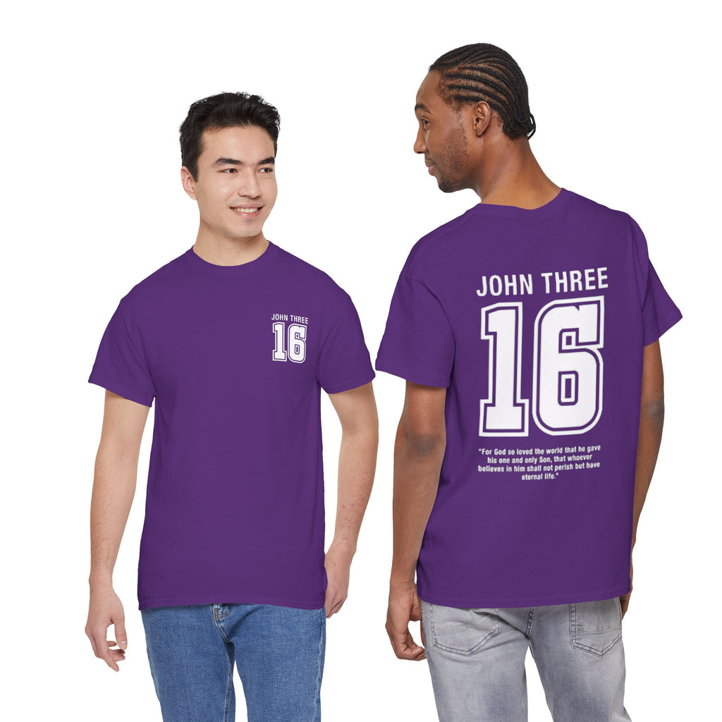 John 3:16 T-Shirt — Christian Faith Verse Tee