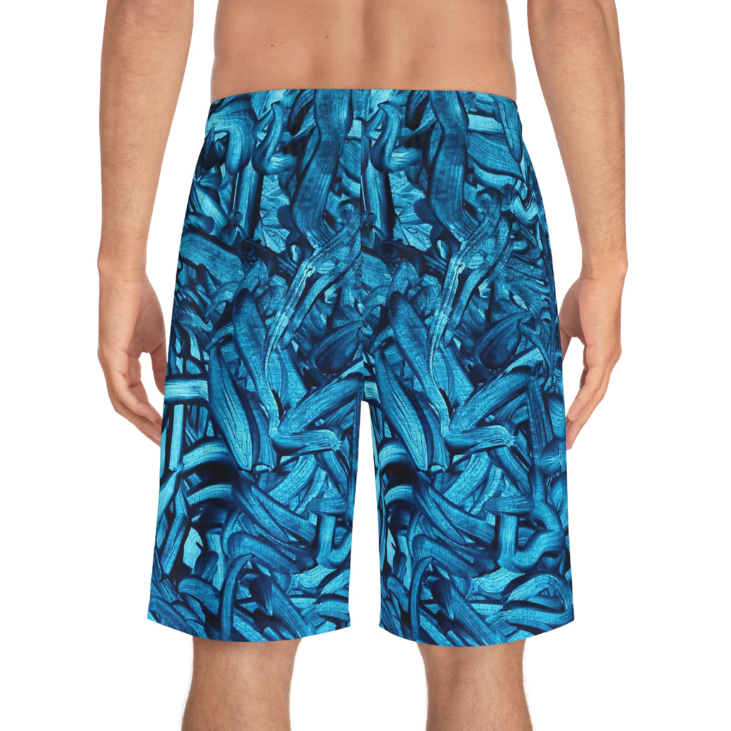 “True Blue ||”  Men's Board Shorts (AOP)
