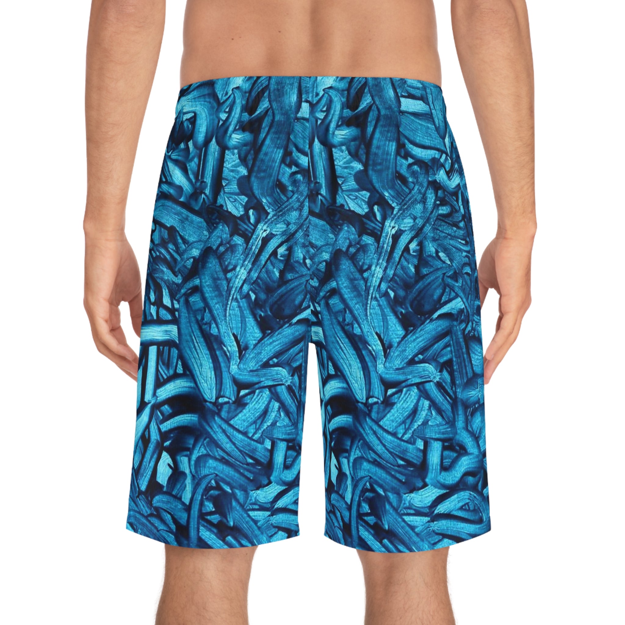“True Blue ||”  Men's Board Shorts (AOP)