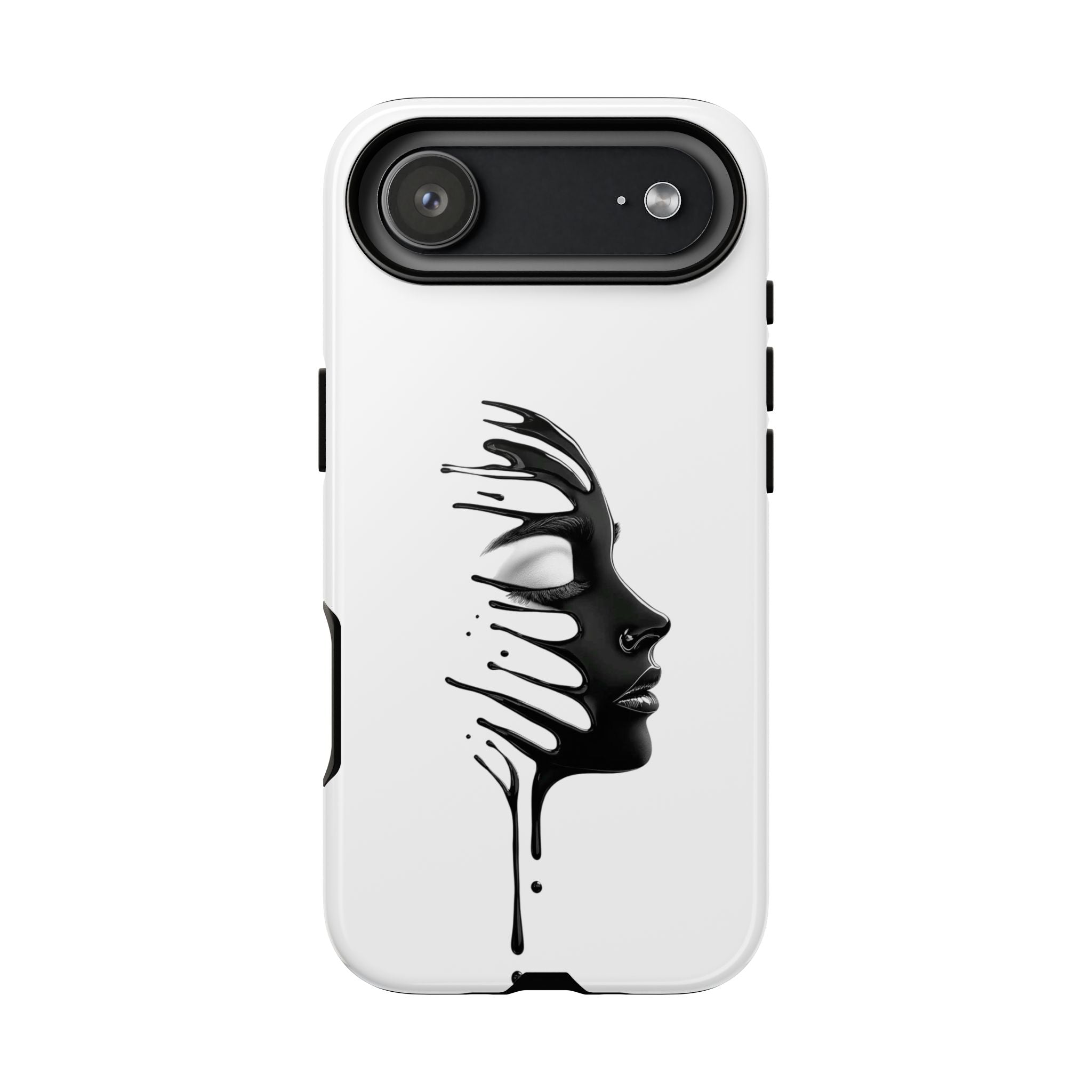 Stylish Phone Case with Artistic Design, Tough Phone Cover, Unique Phone Accessory, Gift for Art Lovers, Trendy Protective Case