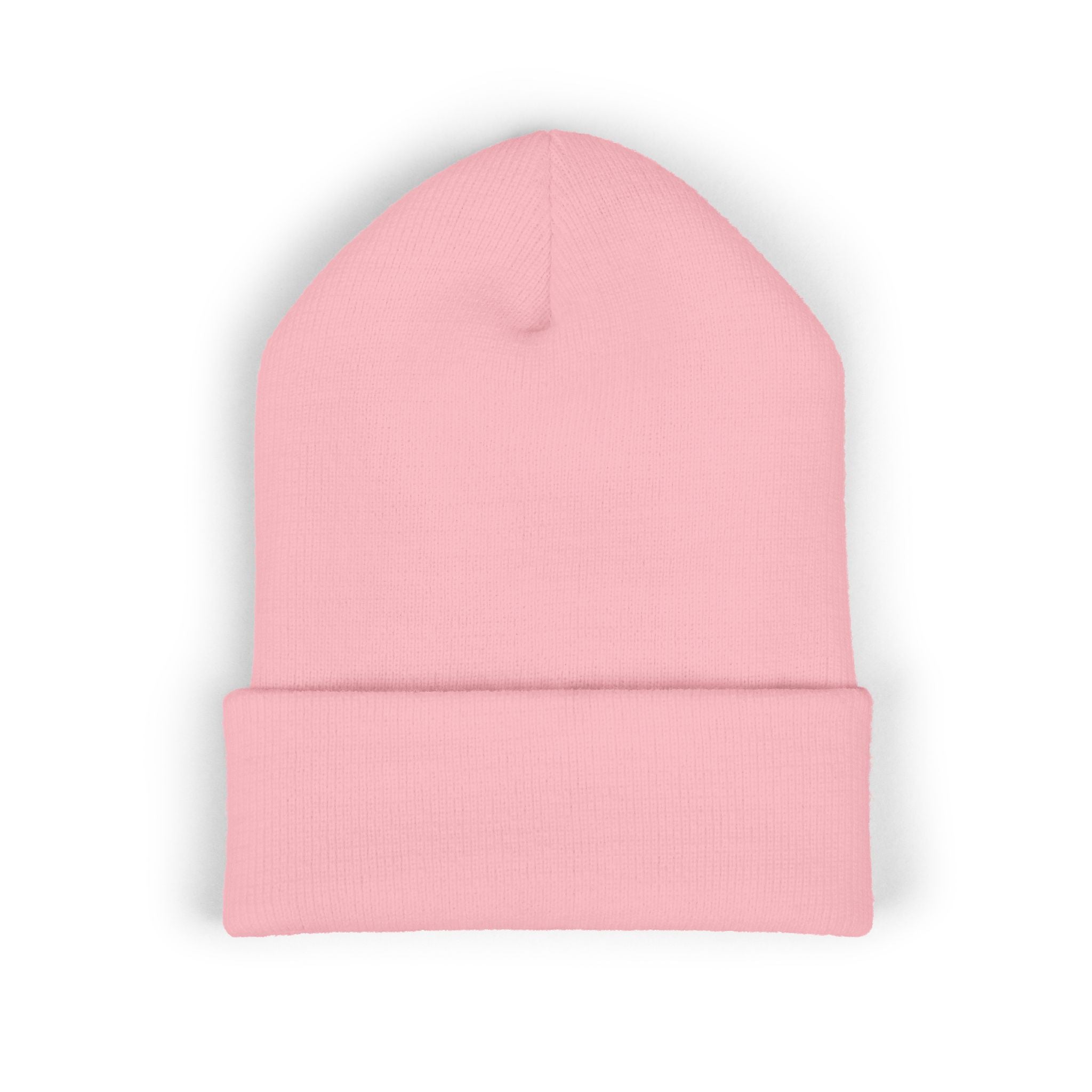 Classic Cuffed Beanie | Embroidered Warrior Hat for Adventurers, Winter Fashion, Gift for Her, Cozy Knit Cap, Unisex Beanie