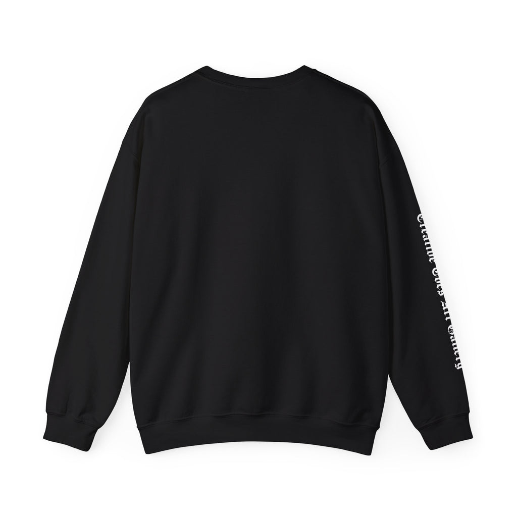 “Inspiring The world One Toe At A Time” Unisex Crewneck Sweatshirt | Creative Toes Art Gallery
