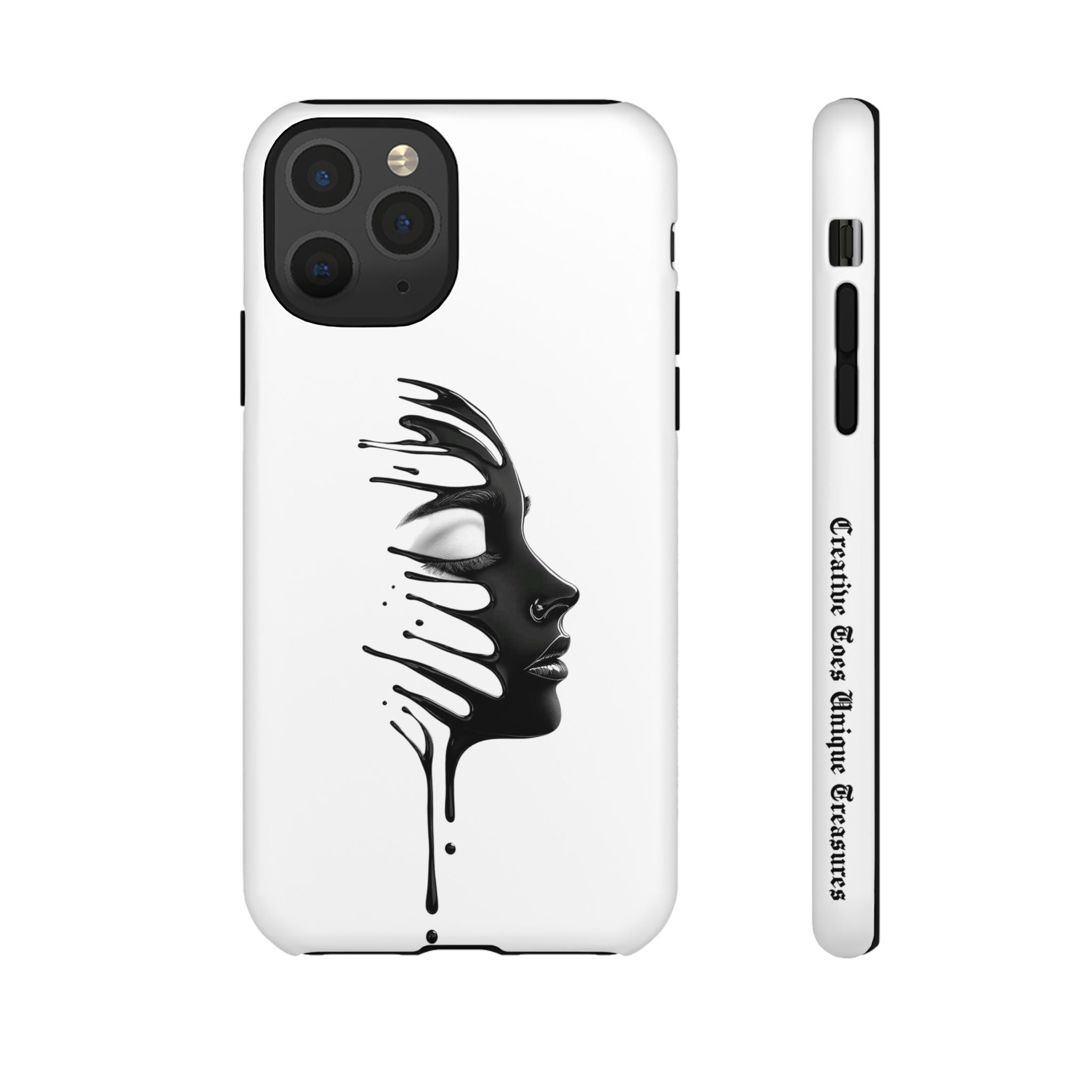 Stylish Phone Case with Artistic Design, Tough Phone Cover, Unique Phone Accessory, Gift for Art Lovers, Trendy Protective Case