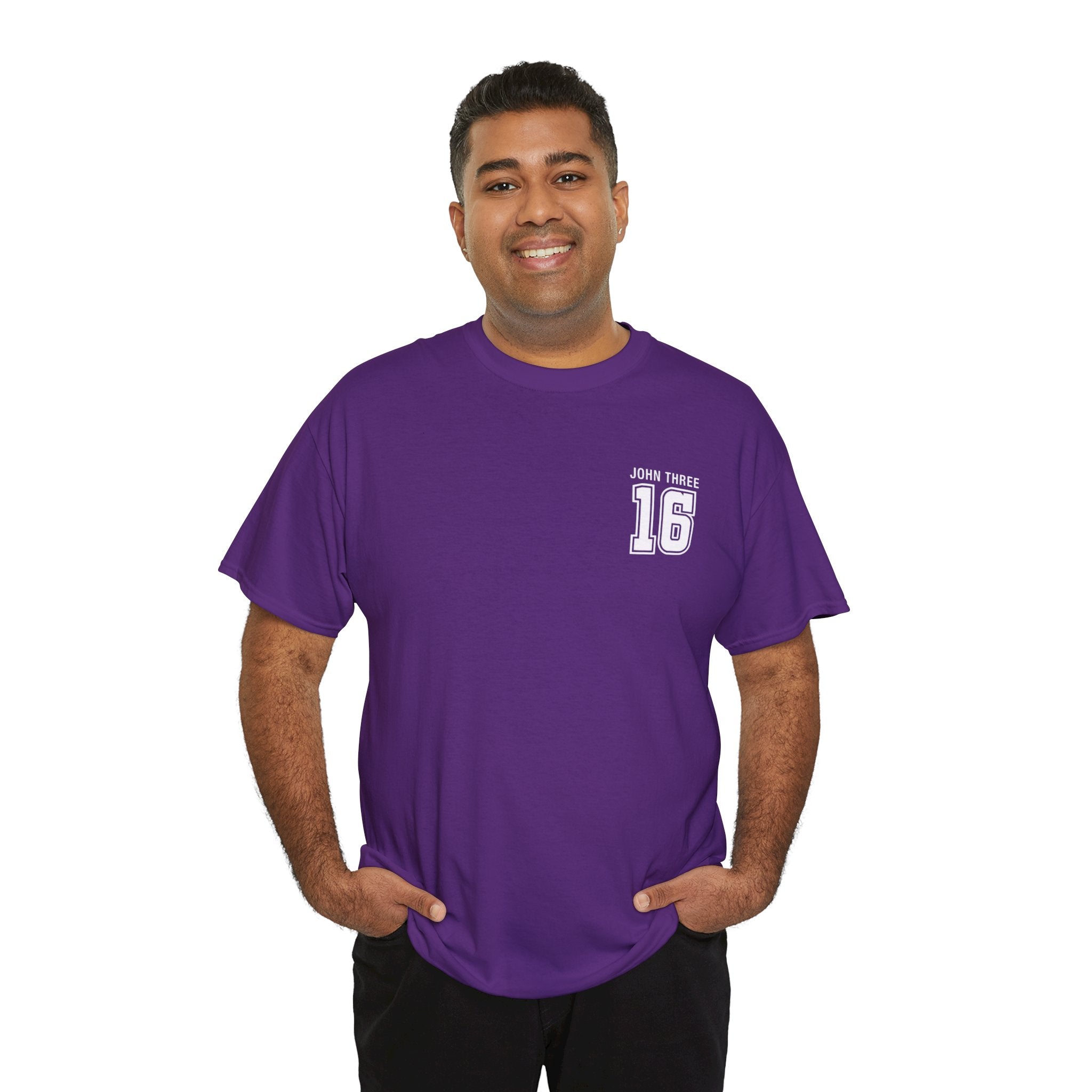 John 3:16 T-Shirt — Christian Faith Verse Tee