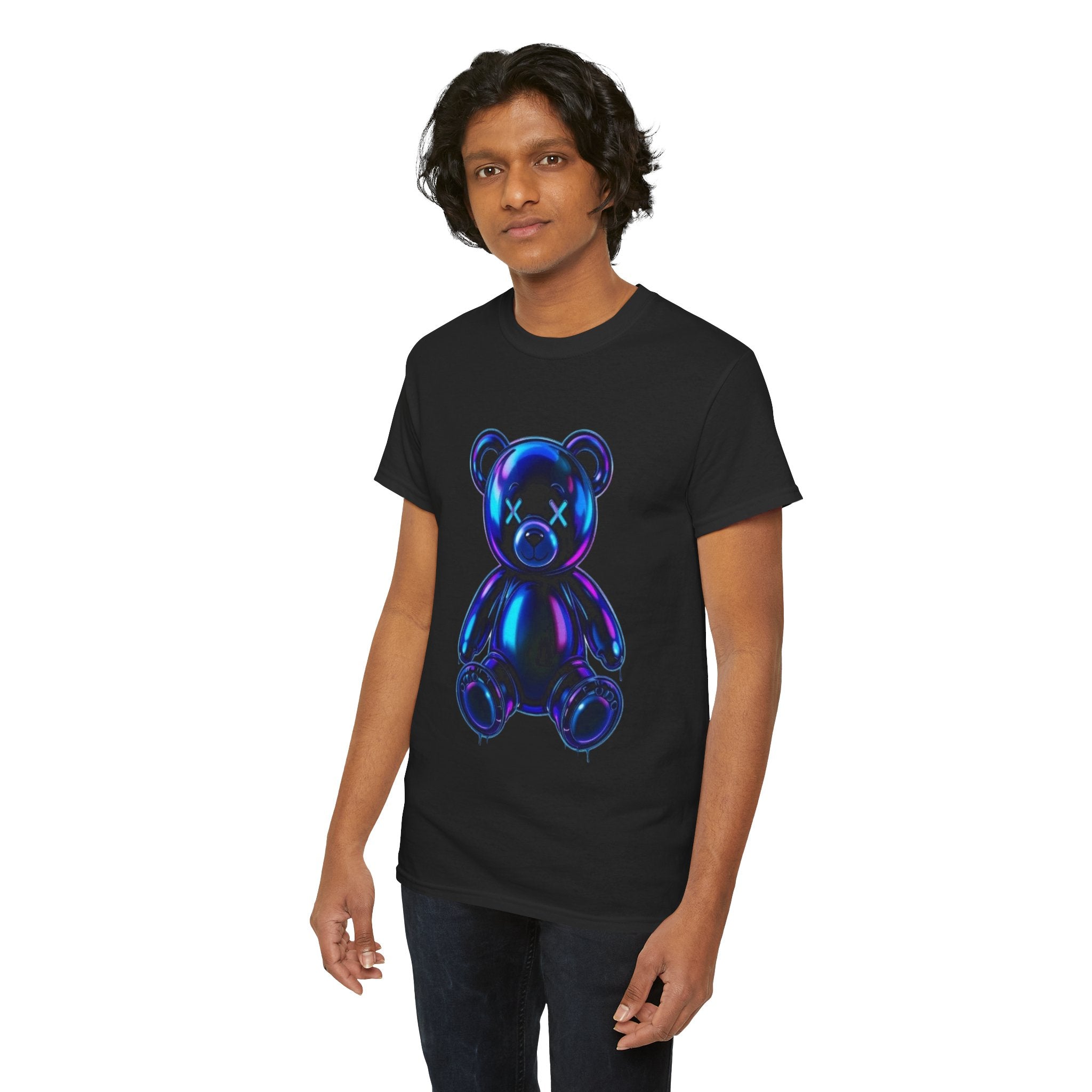 Glowing Bear Graphic Tee - Unique Fashion, Unisex T-Shirt, Trendy Streetwear, Gift for Friends, Cool Casual Wear, Original Style