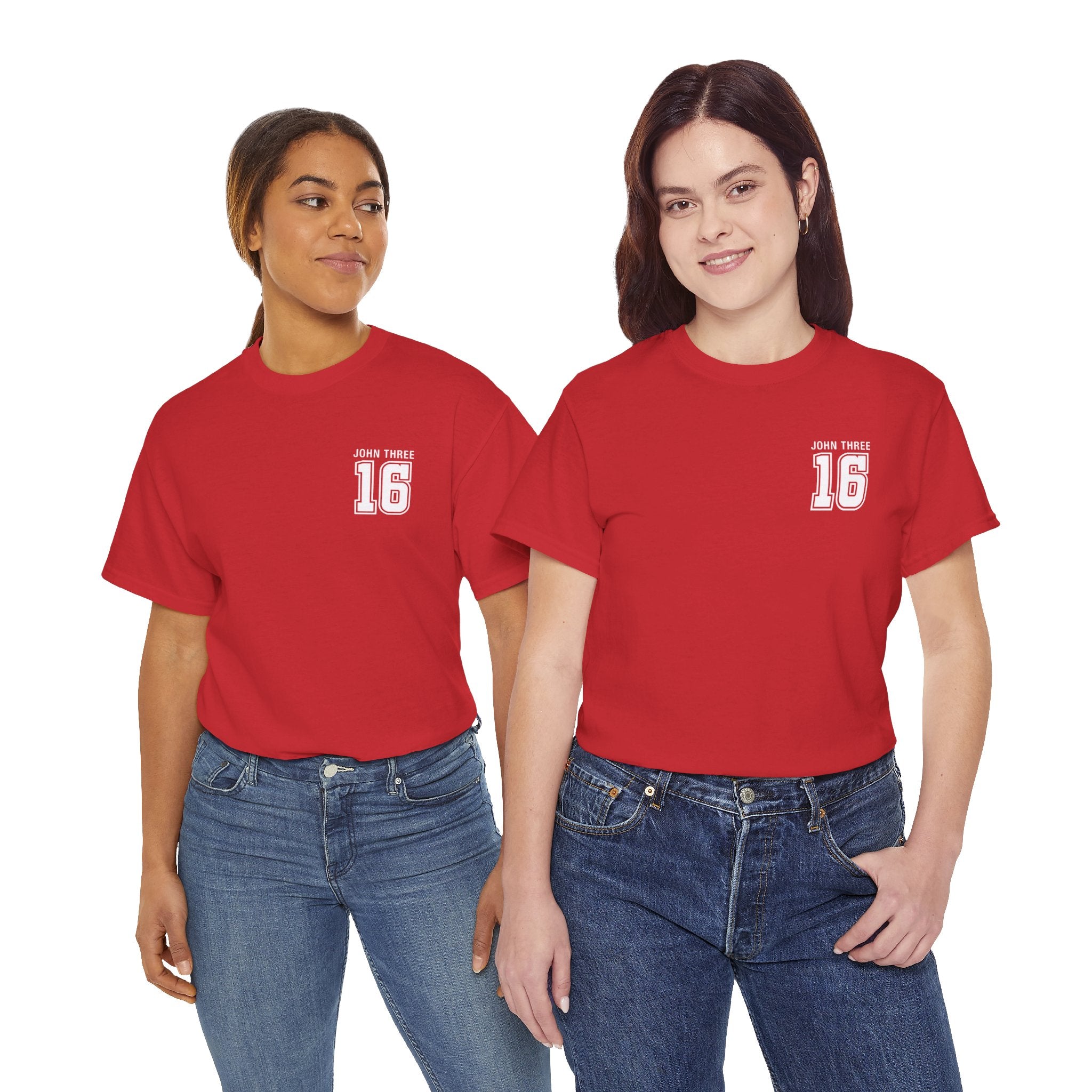 John 3:16 T-Shirt — Christian Faith Verse Tee
