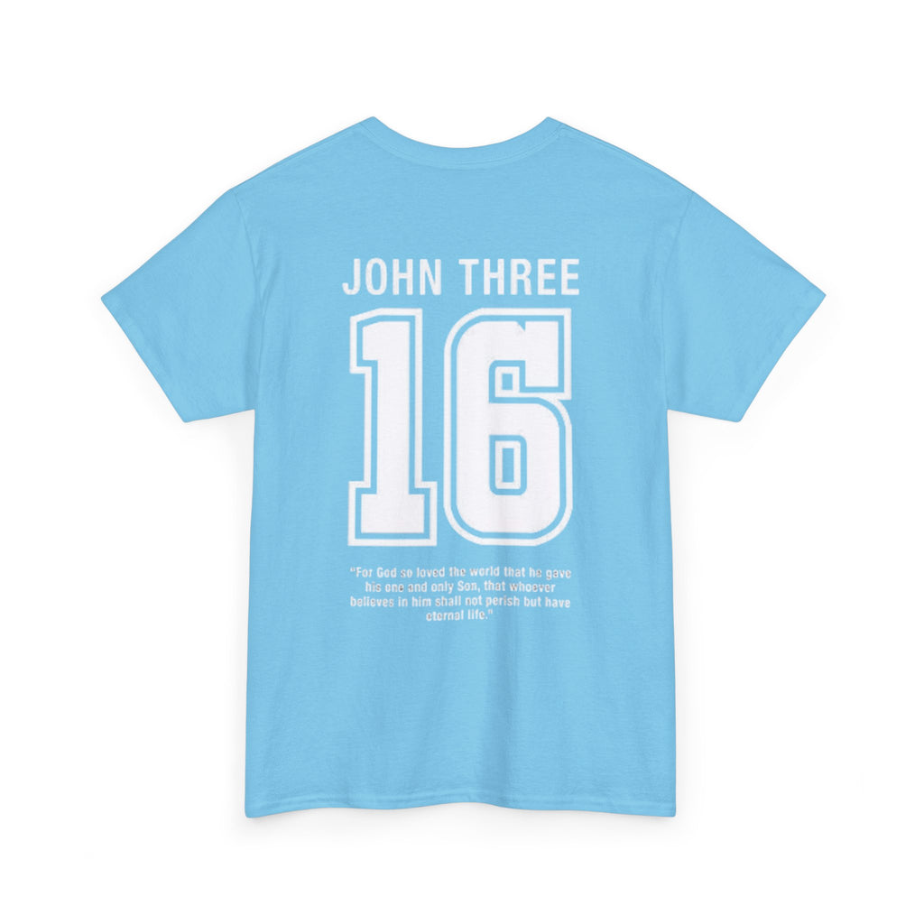 John 3:16 T-Shirt — Christian Faith Verse Tee