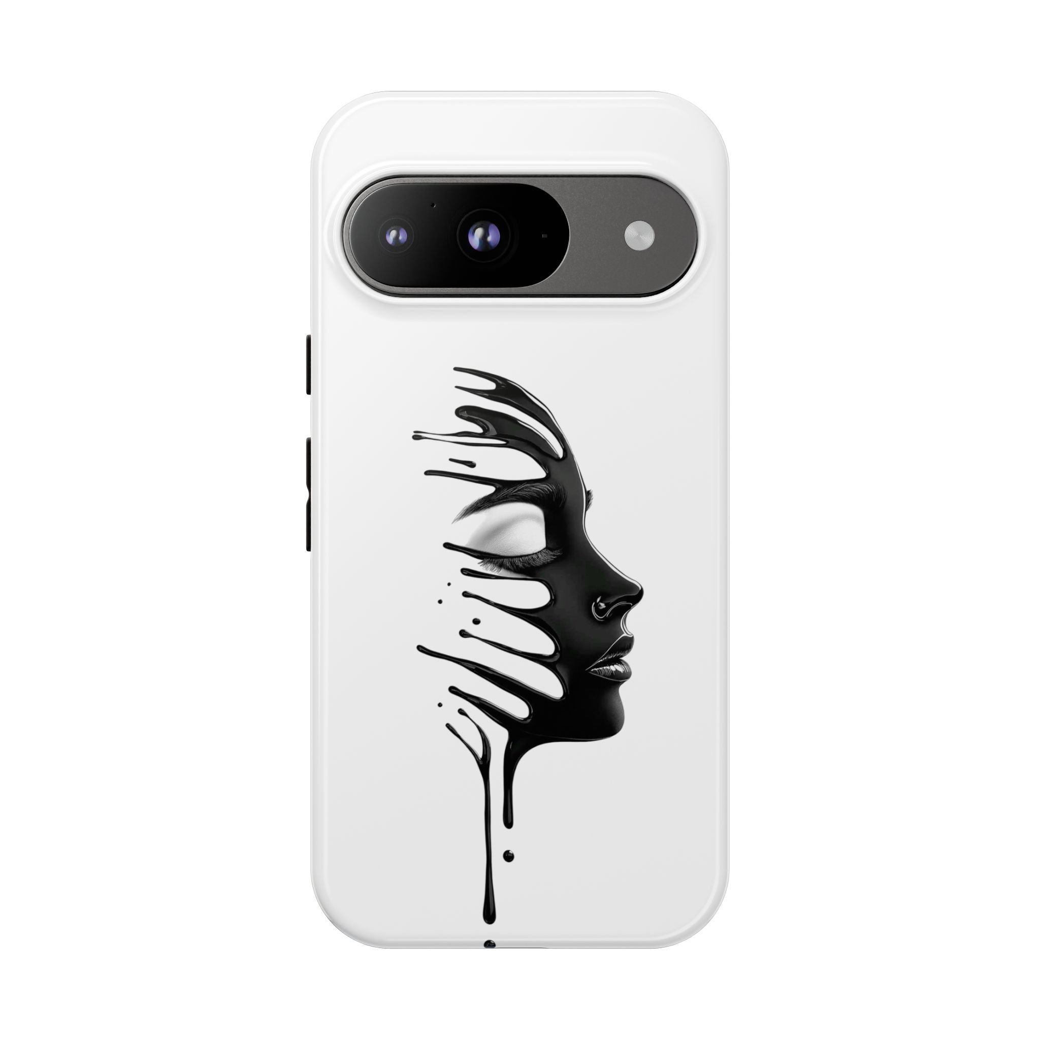 Stylish Phone Case with Artistic Design, Tough Phone Cover, Unique Phone Accessory, Gift for Art Lovers, Trendy Protective Case