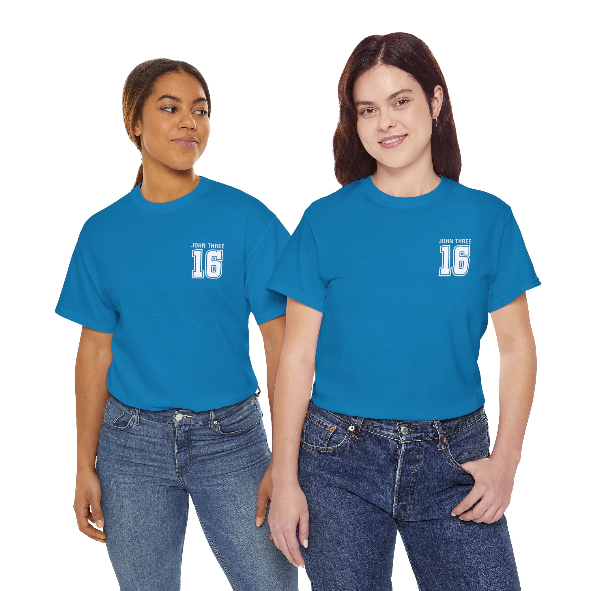 John 3:16 T-Shirt — Christian Faith Verse Tee
