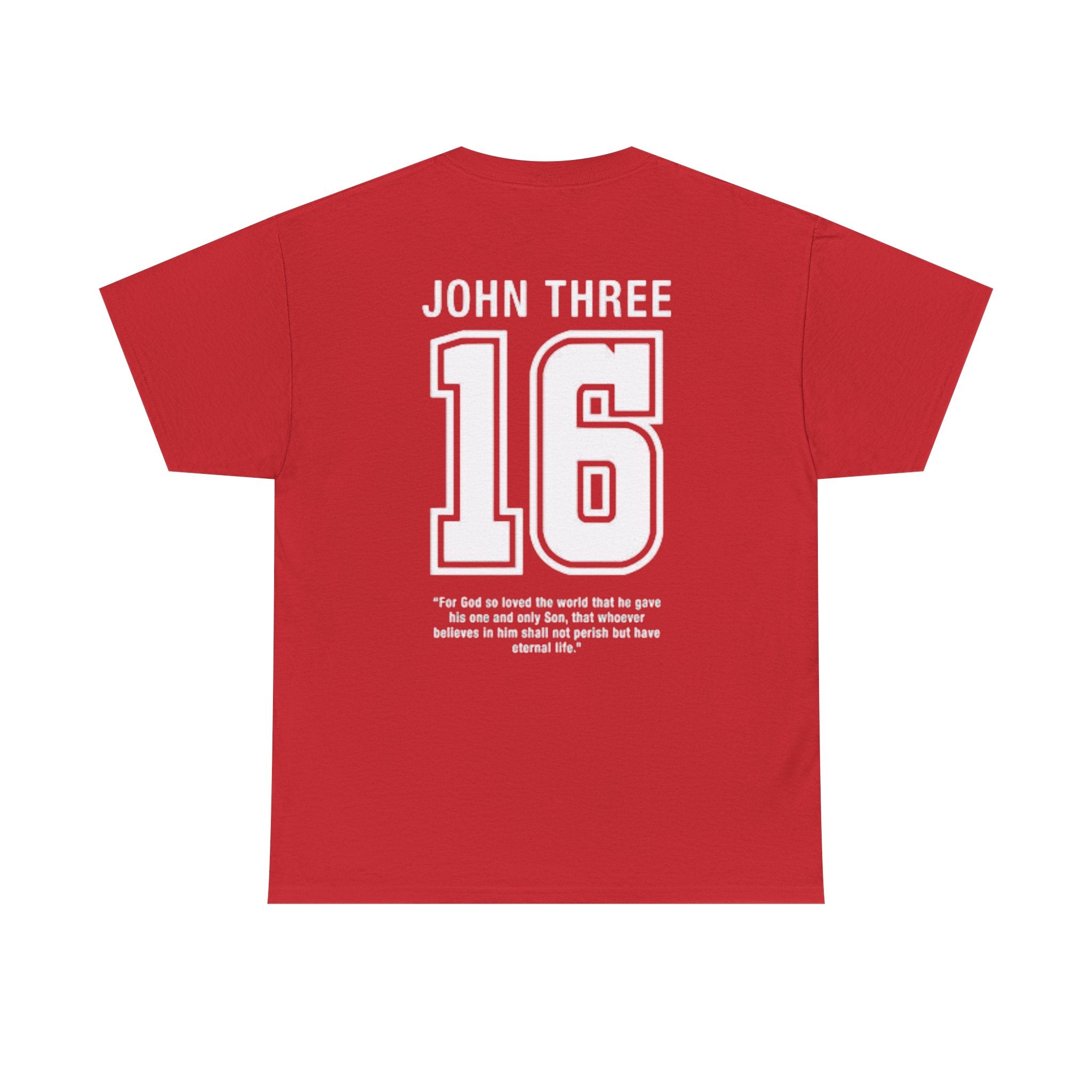 John 3:16 T-Shirt — Christian Faith Verse Tee