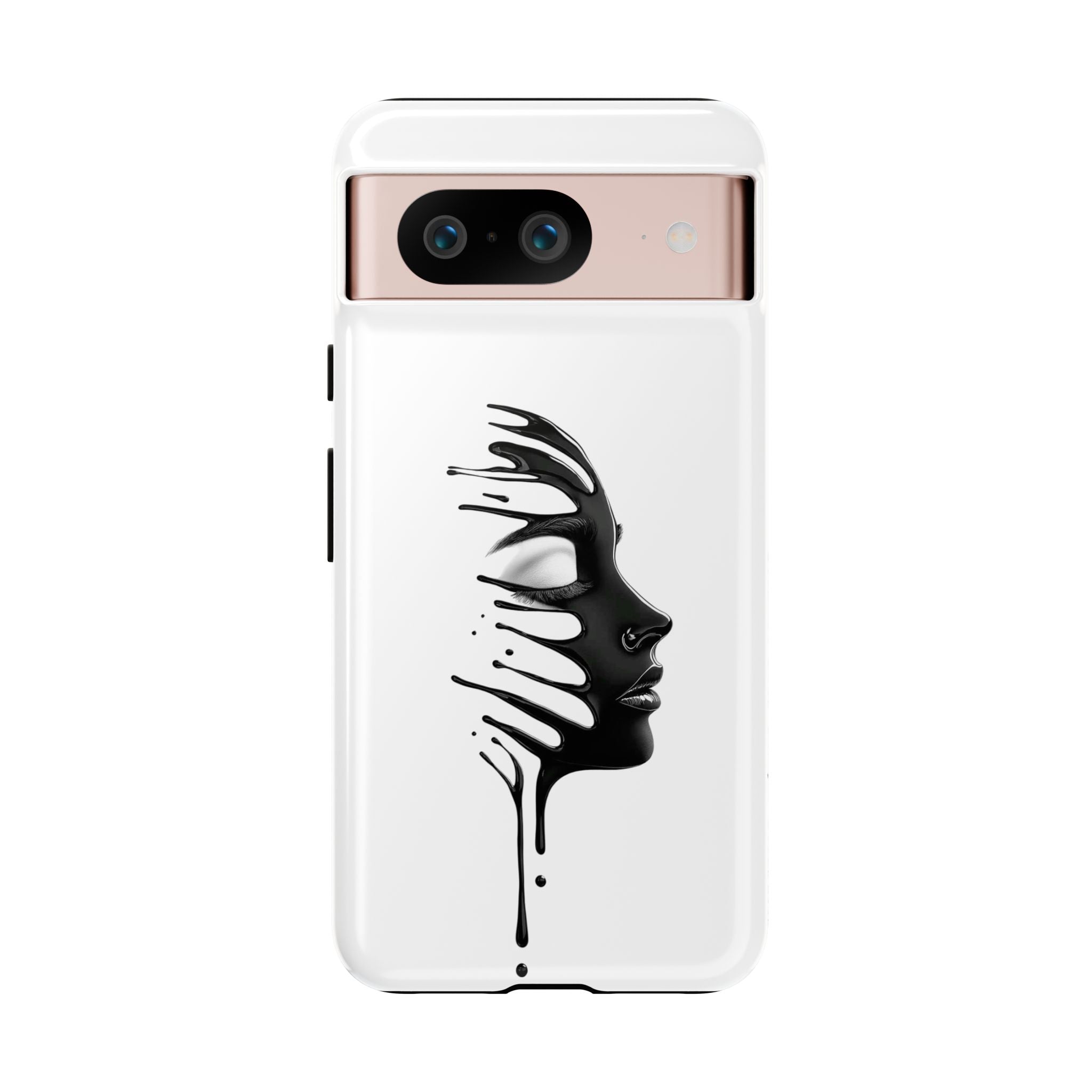 Stylish Phone Case with Artistic Design, Tough Phone Cover, Unique Phone Accessory, Gift for Art Lovers, Trendy Protective Case