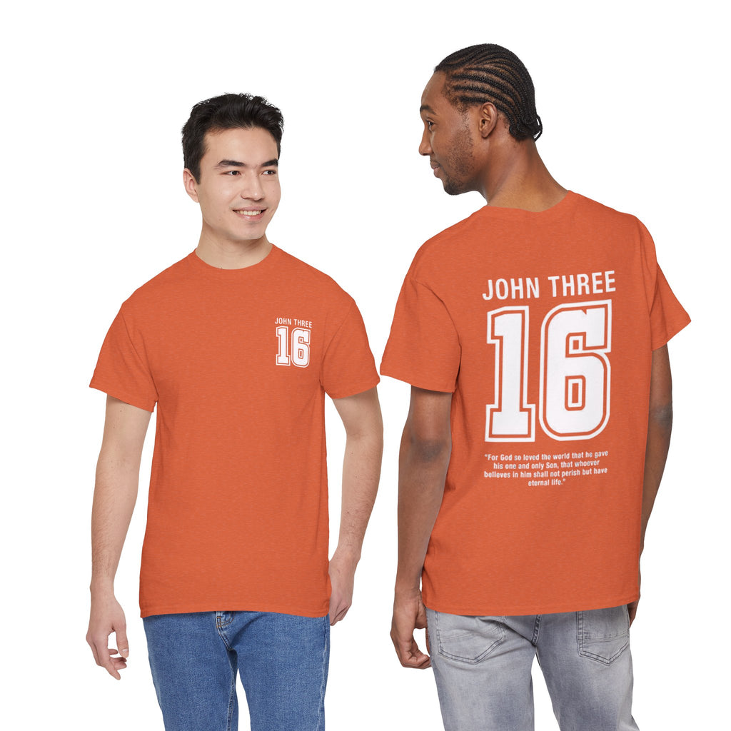John 3:16 T-Shirt — Christian Faith Verse Tee
