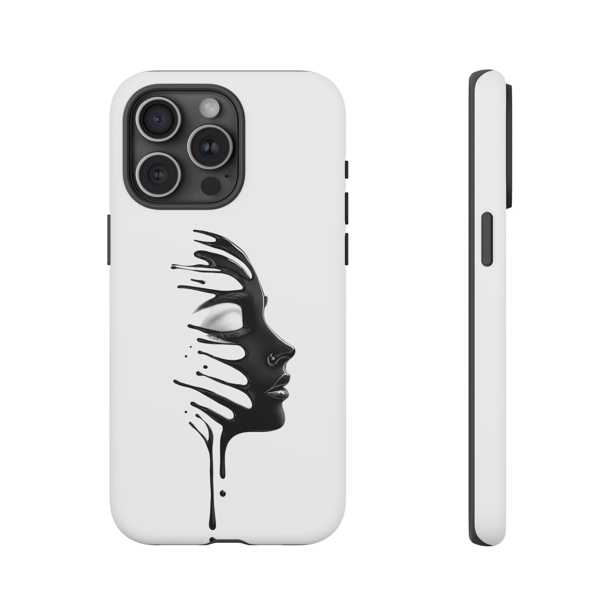 Stylish Phone Case with Artistic Design, Tough Phone Cover, Unique Phone Accessory, Gift for Art Lovers, Trendy Protective Case