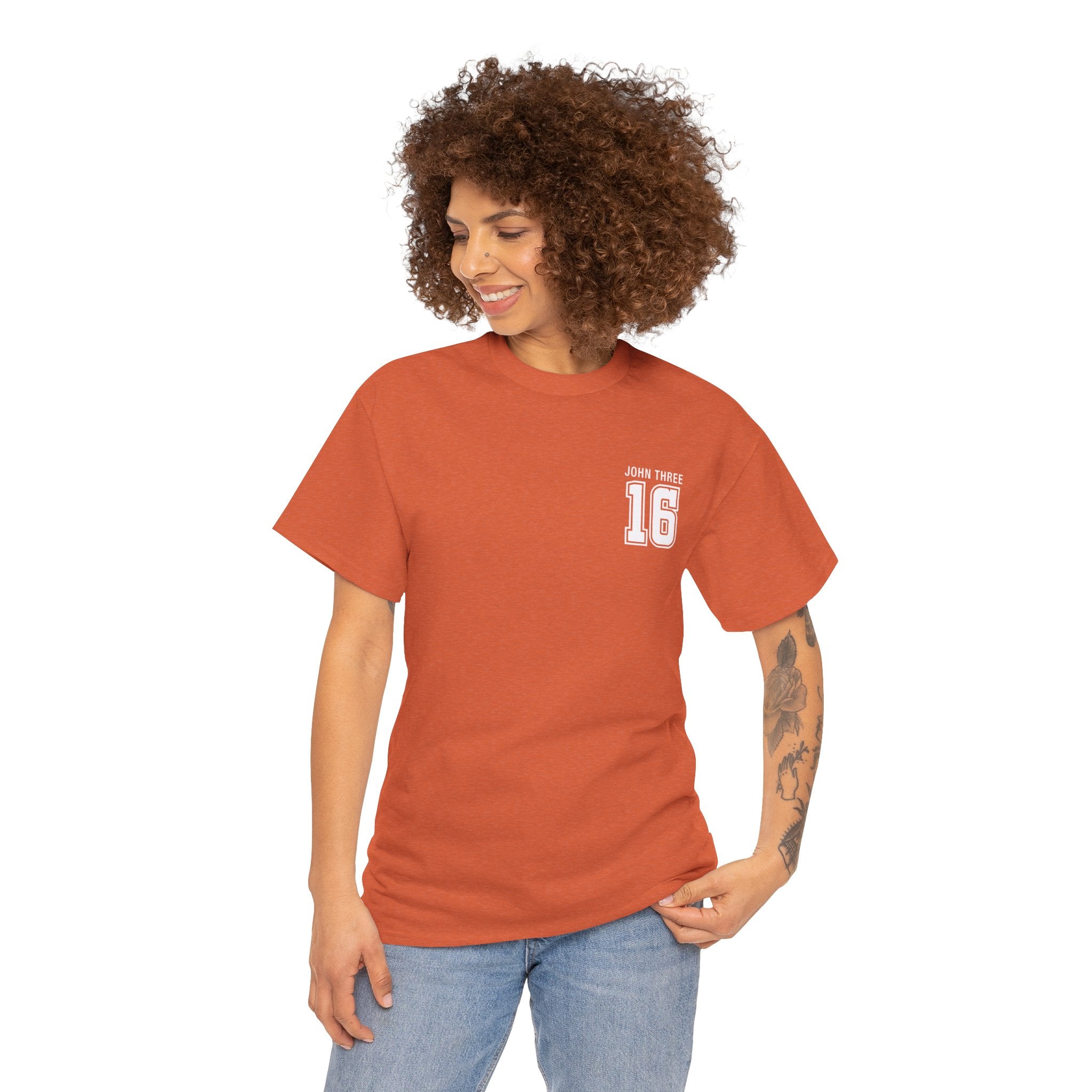 John 3:16 T-Shirt — Christian Faith Verse Tee