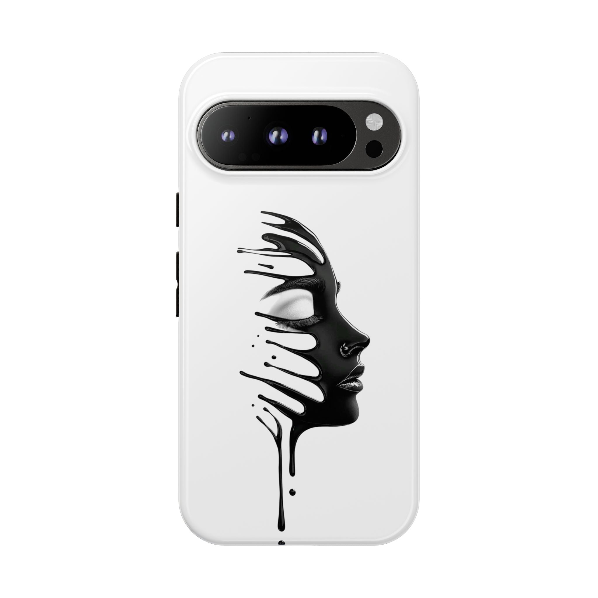 Stylish Phone Case with Artistic Design, Tough Phone Cover, Unique Phone Accessory, Gift for Art Lovers, Trendy Protective Case