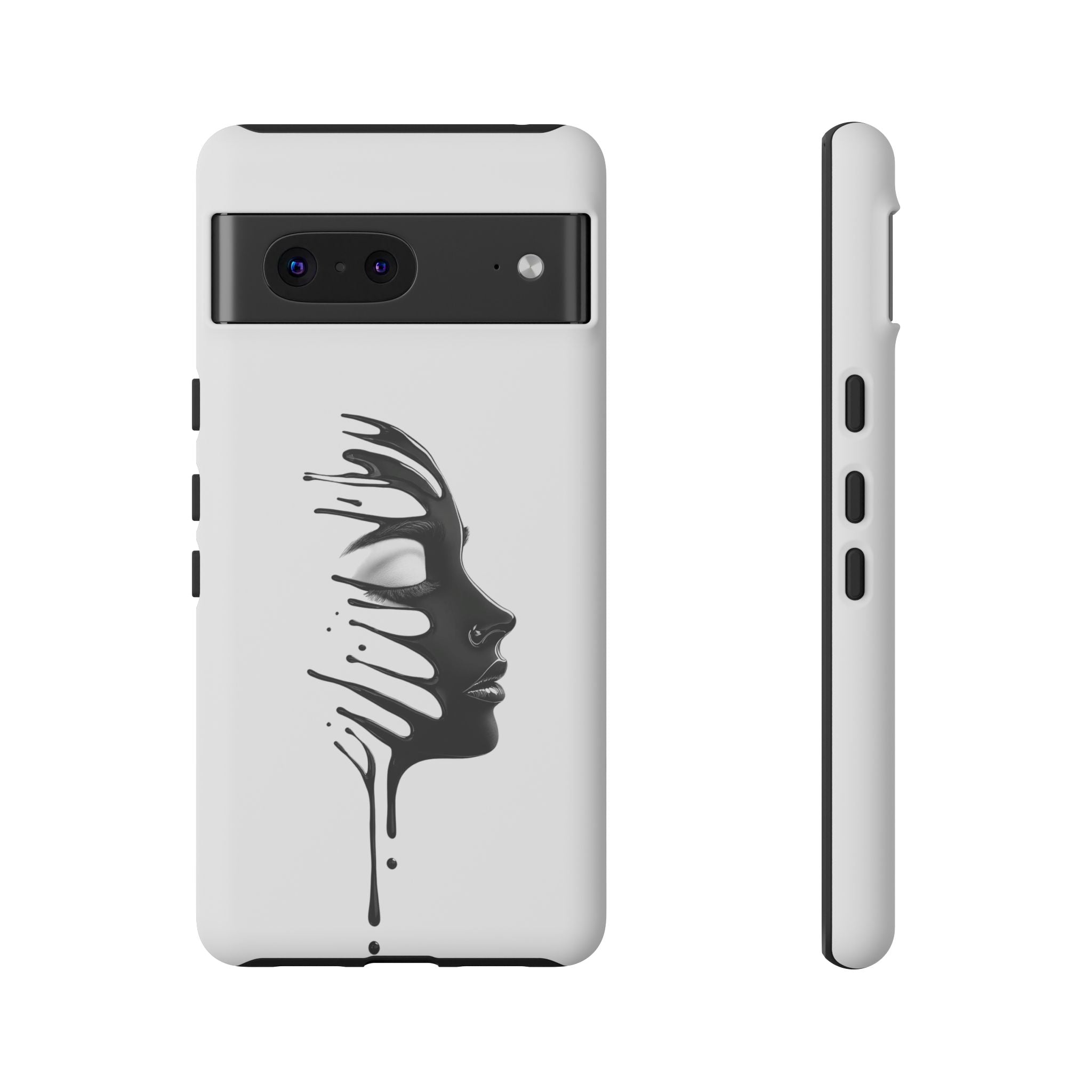 Stylish Phone Case with Artistic Design, Tough Phone Cover, Unique Phone Accessory, Gift for Art Lovers, Trendy Protective Case
