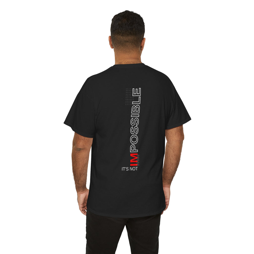Inspirational Unisex Heavy Cotton Tee - Perfect for Motivation, Gifts, Casual Wear, Everyday Comfort, Fitness Enthusiasts