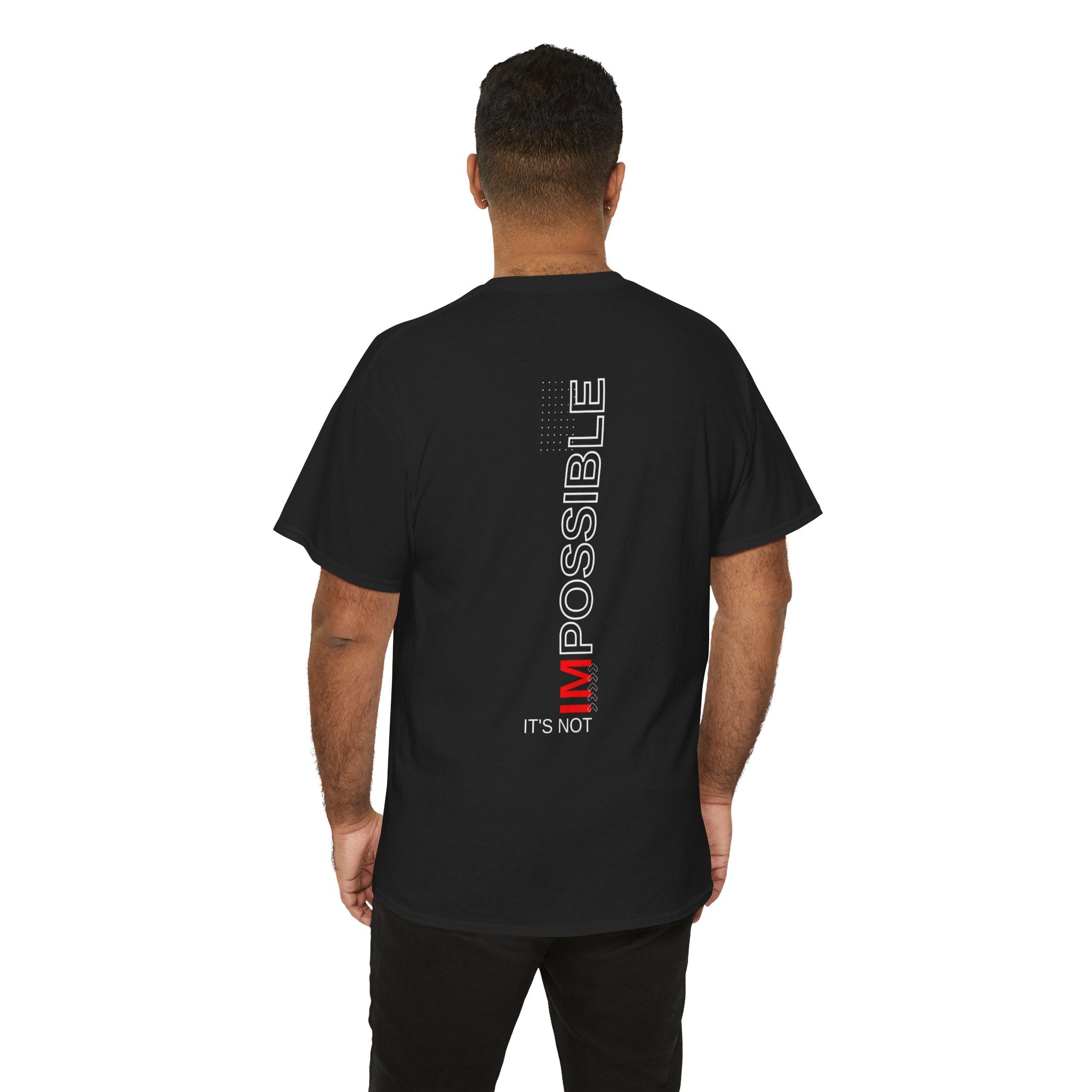 Inspirational Unisex Heavy Cotton Tee - Perfect for Motivation, Gifts, Casual Wear, Everyday Comfort, Fitness Enthusiasts