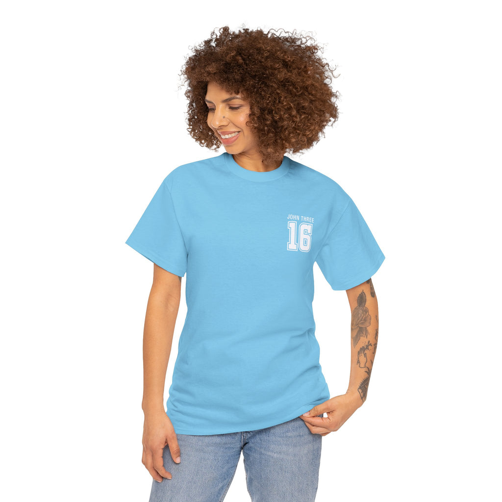 John 3:16 T-Shirt — Christian Faith Verse Tee