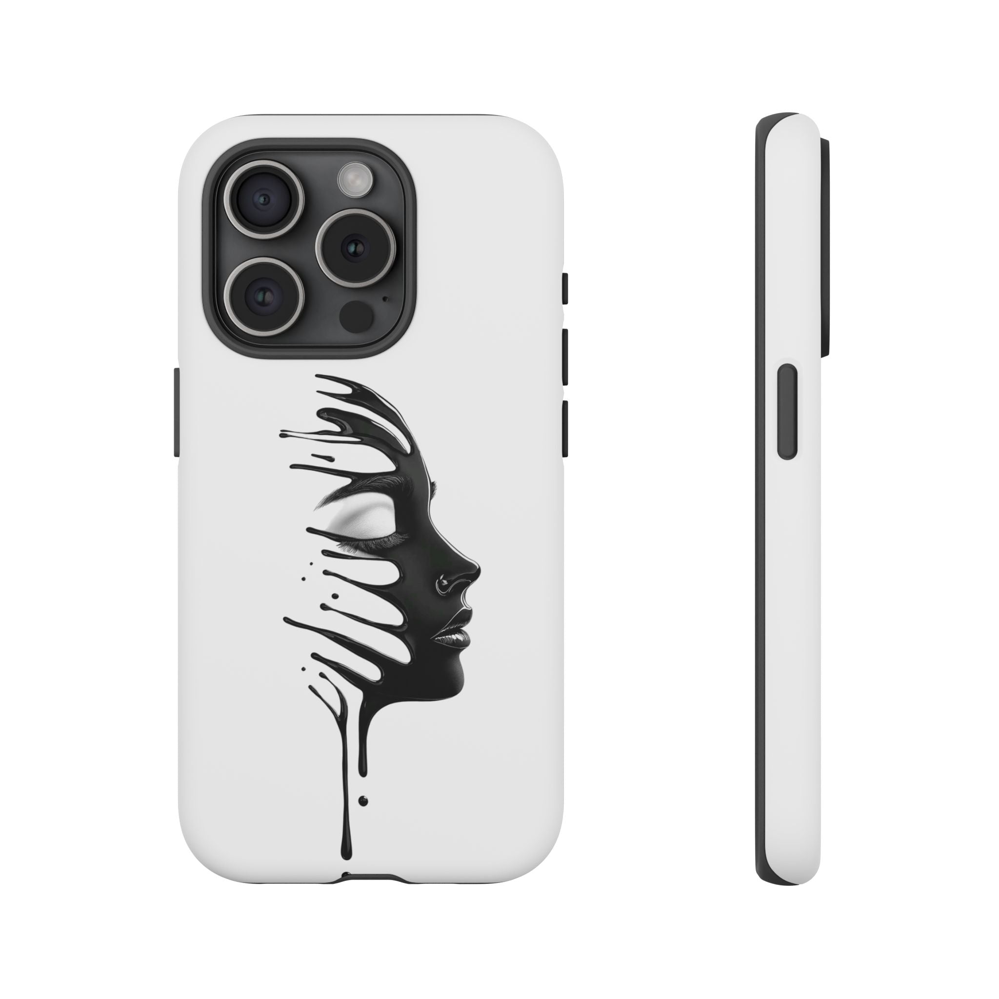 Stylish Phone Case with Artistic Design, Tough Phone Cover, Unique Phone Accessory, Gift for Art Lovers, Trendy Protective Case