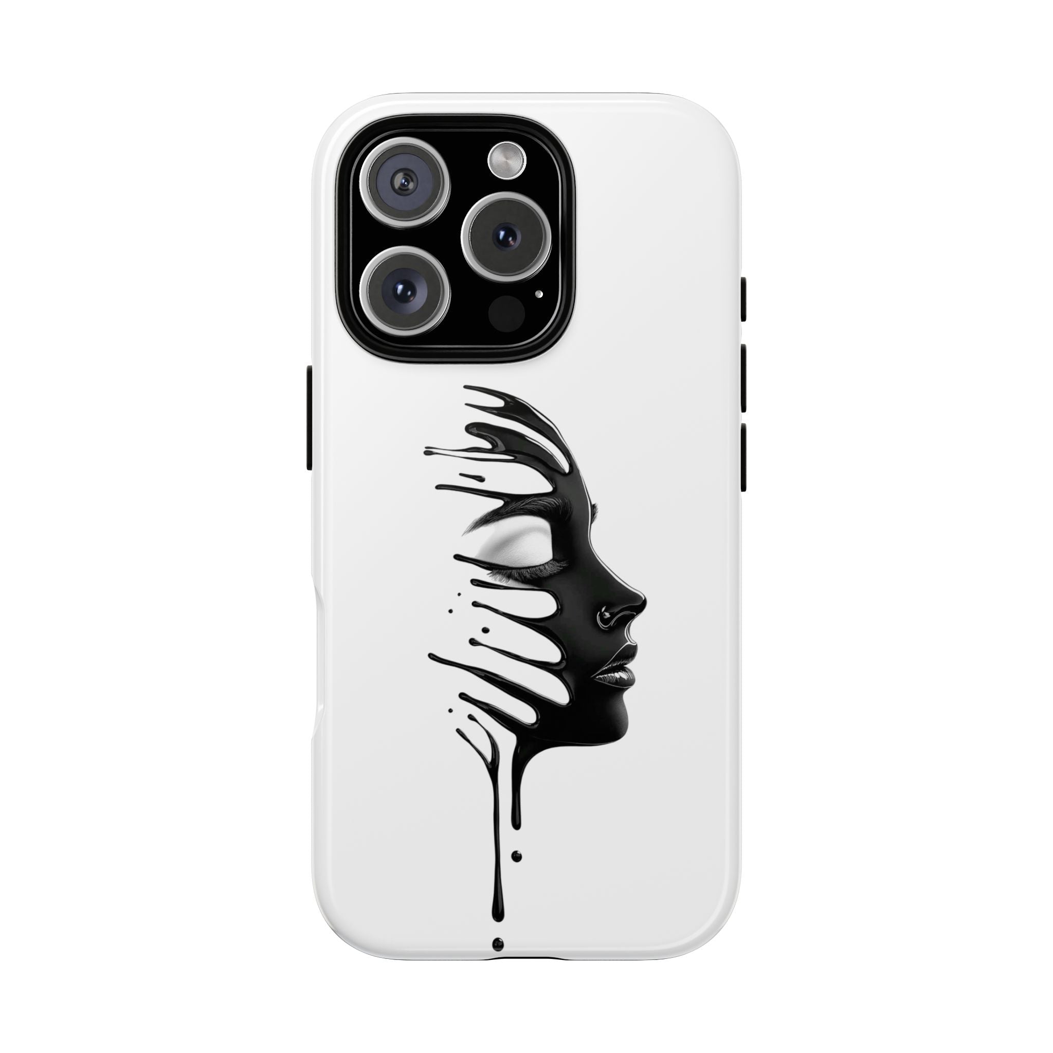 Stylish Phone Case with Artistic Design, Tough Phone Cover, Unique Phone Accessory, Gift for Art Lovers, Trendy Protective Case