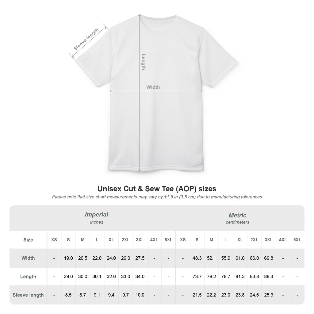 The Faith Unlocked- Unisex Cut & Sew Tee (AOP)