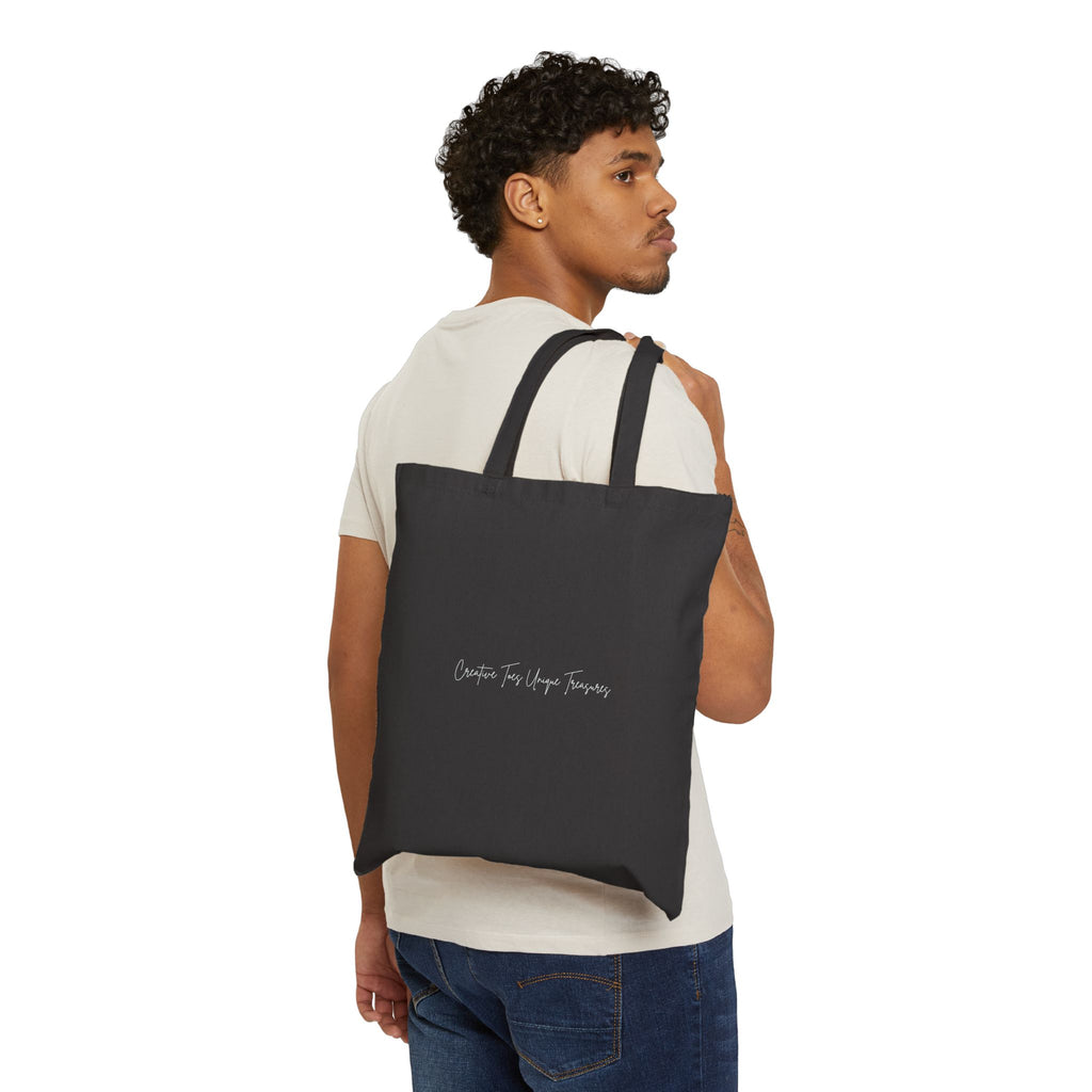 “Where Toes Create Treasures” — Cotton Canvas Tote Bag