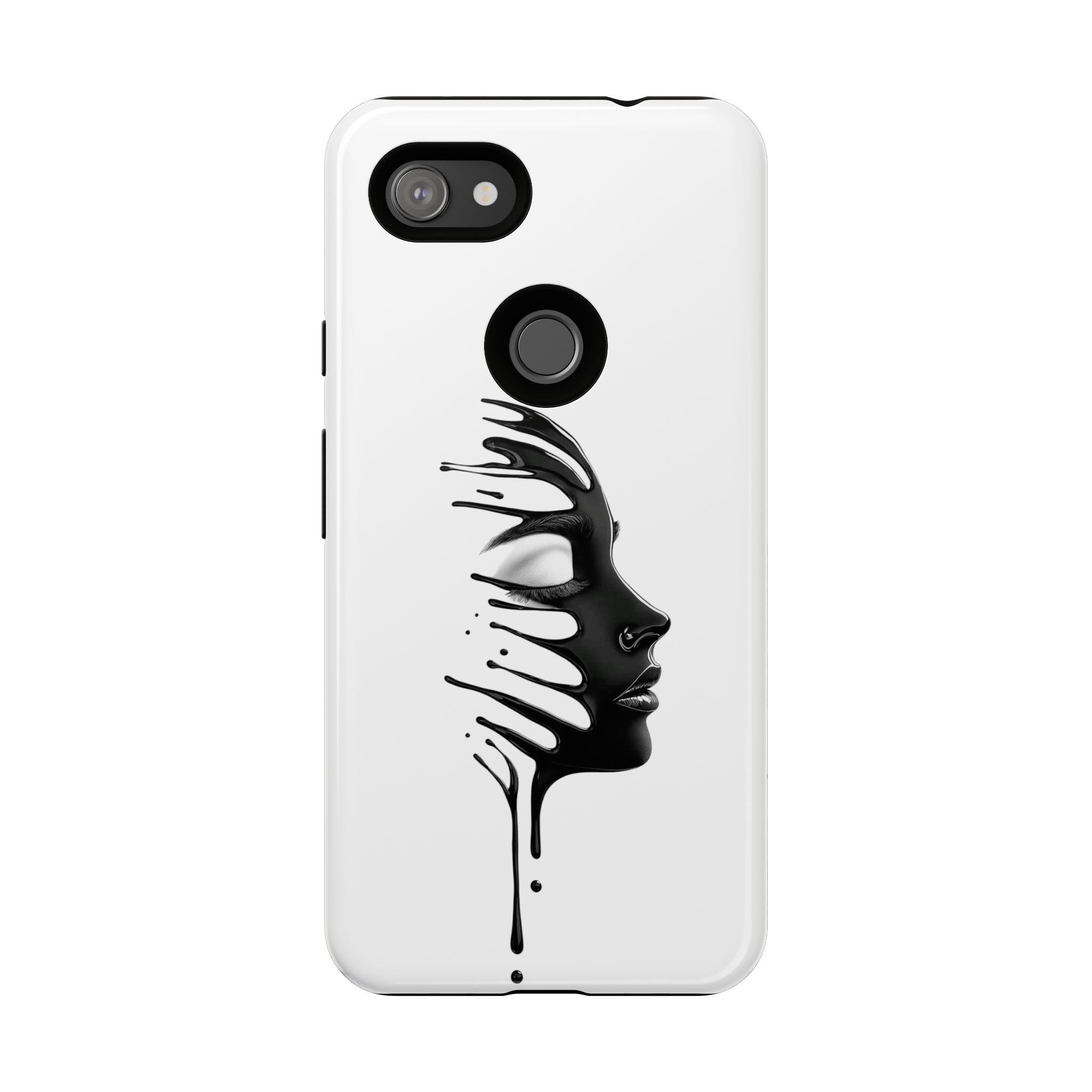 Stylish Phone Case with Artistic Design, Tough Phone Cover, Unique Phone Accessory, Gift for Art Lovers, Trendy Protective Case