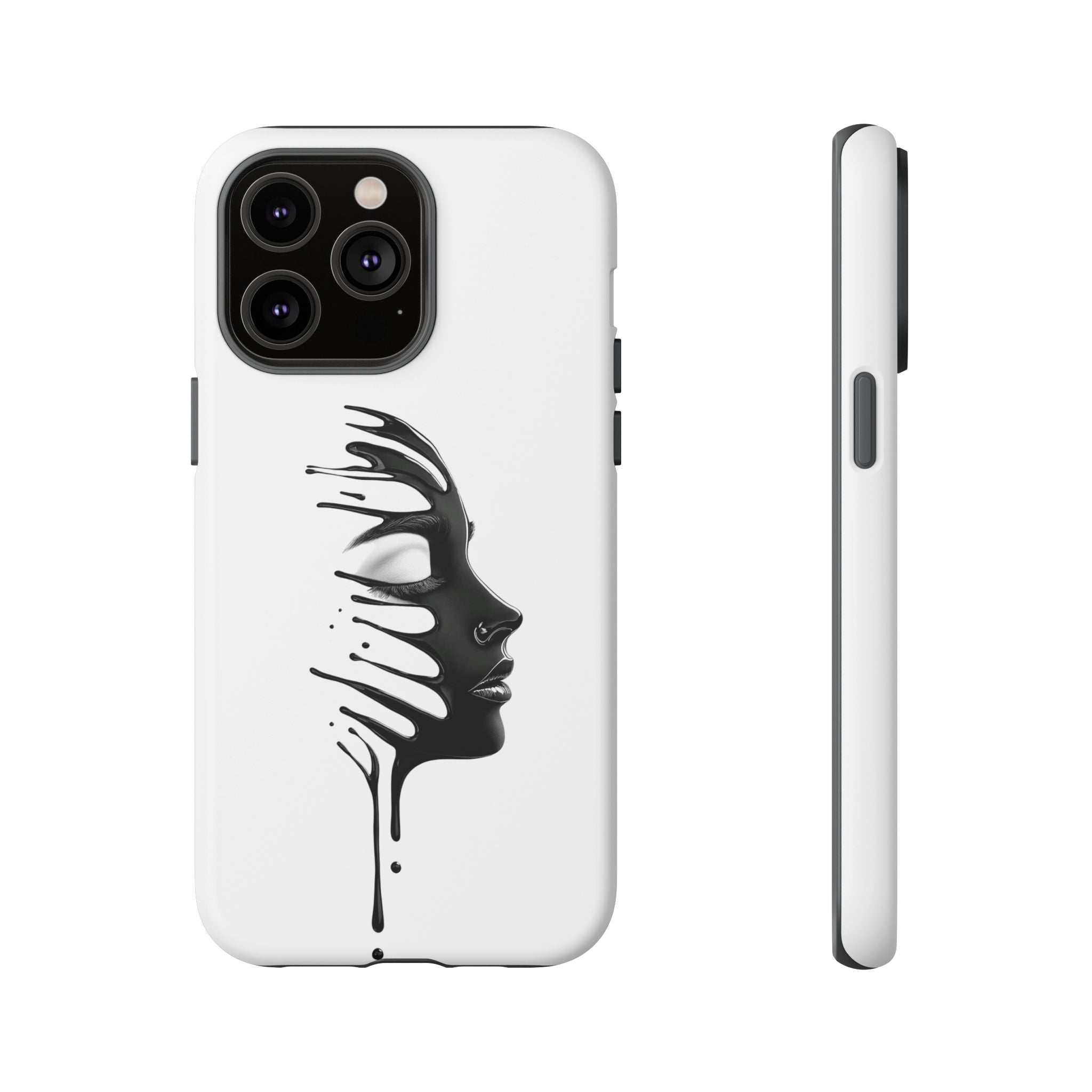 Stylish Phone Case with Artistic Design, Tough Phone Cover, Unique Phone Accessory, Gift for Art Lovers, Trendy Protective Case