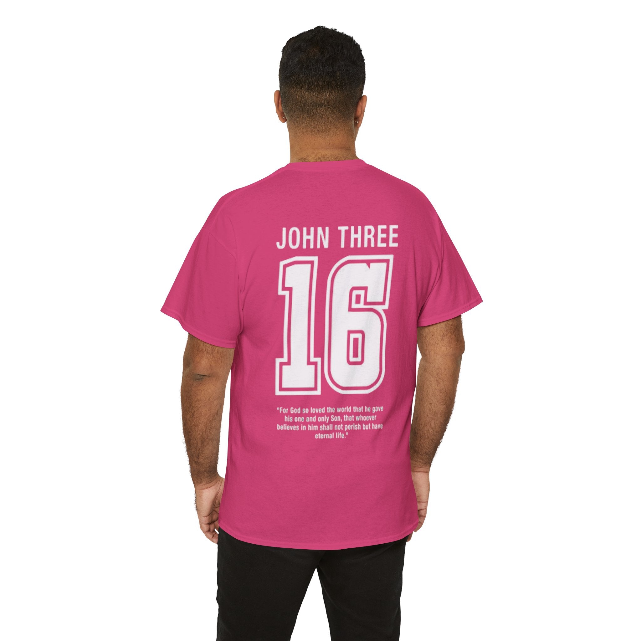 John 3:16 T-Shirt — Christian Faith Verse Tee