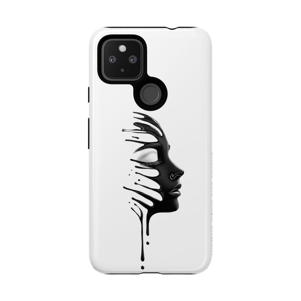 Stylish Phone Case with Artistic Design, Tough Phone Cover, Unique Phone Accessory, Gift for Art Lovers, Trendy Protective Case