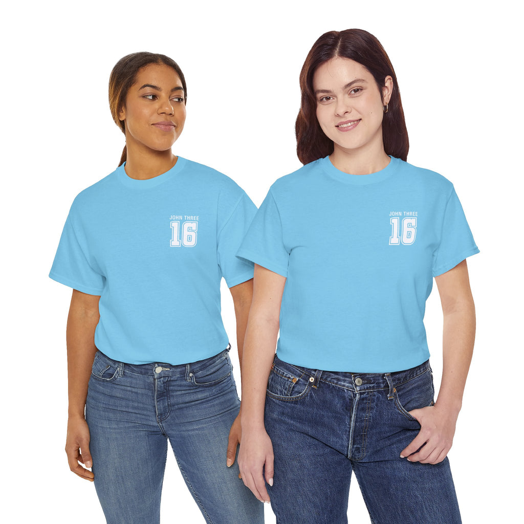 John 3:16 T-Shirt — Christian Faith Verse Tee