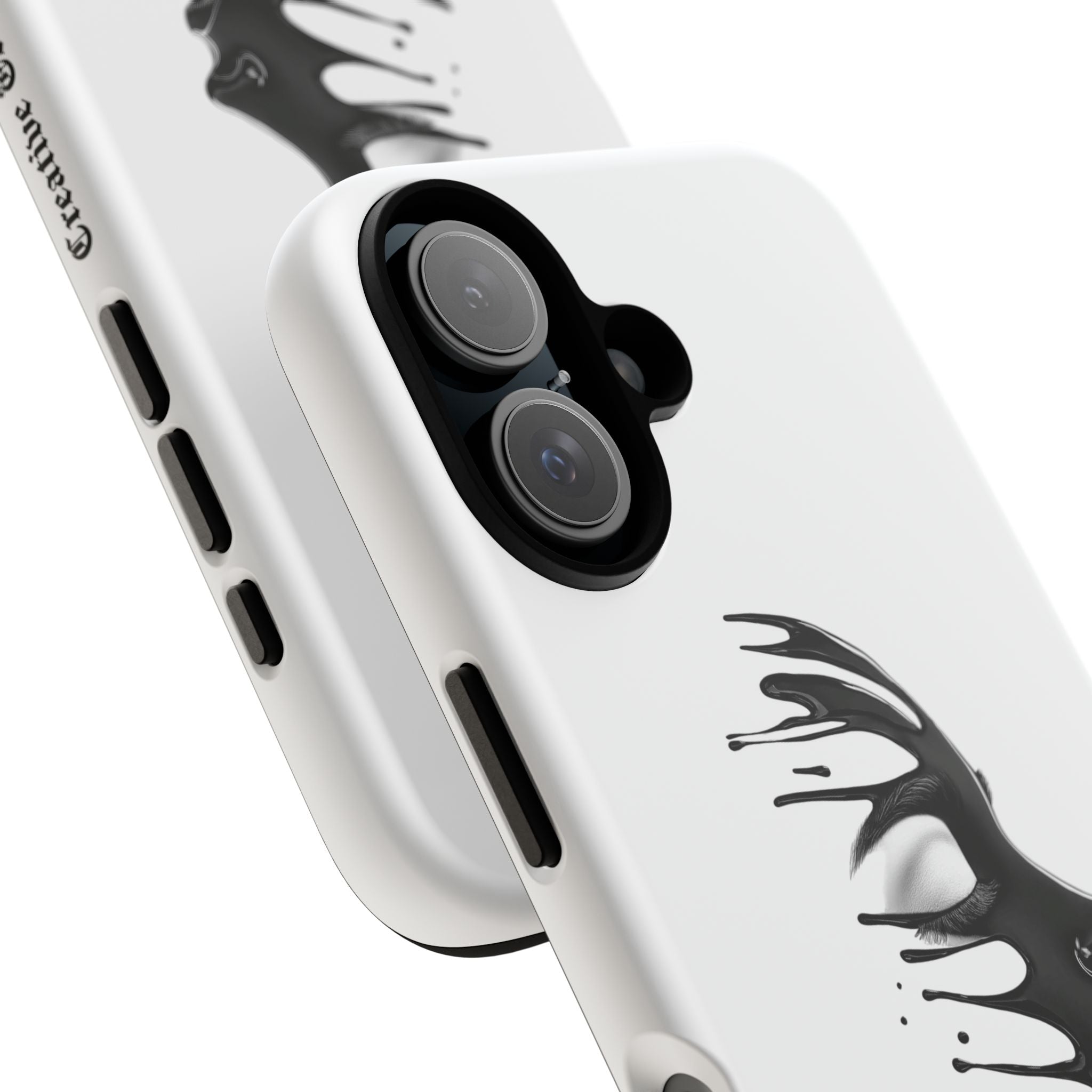 Stylish Phone Case with Artistic Design, Tough Phone Cover, Unique Phone Accessory, Gift for Art Lovers, Trendy Protective Case