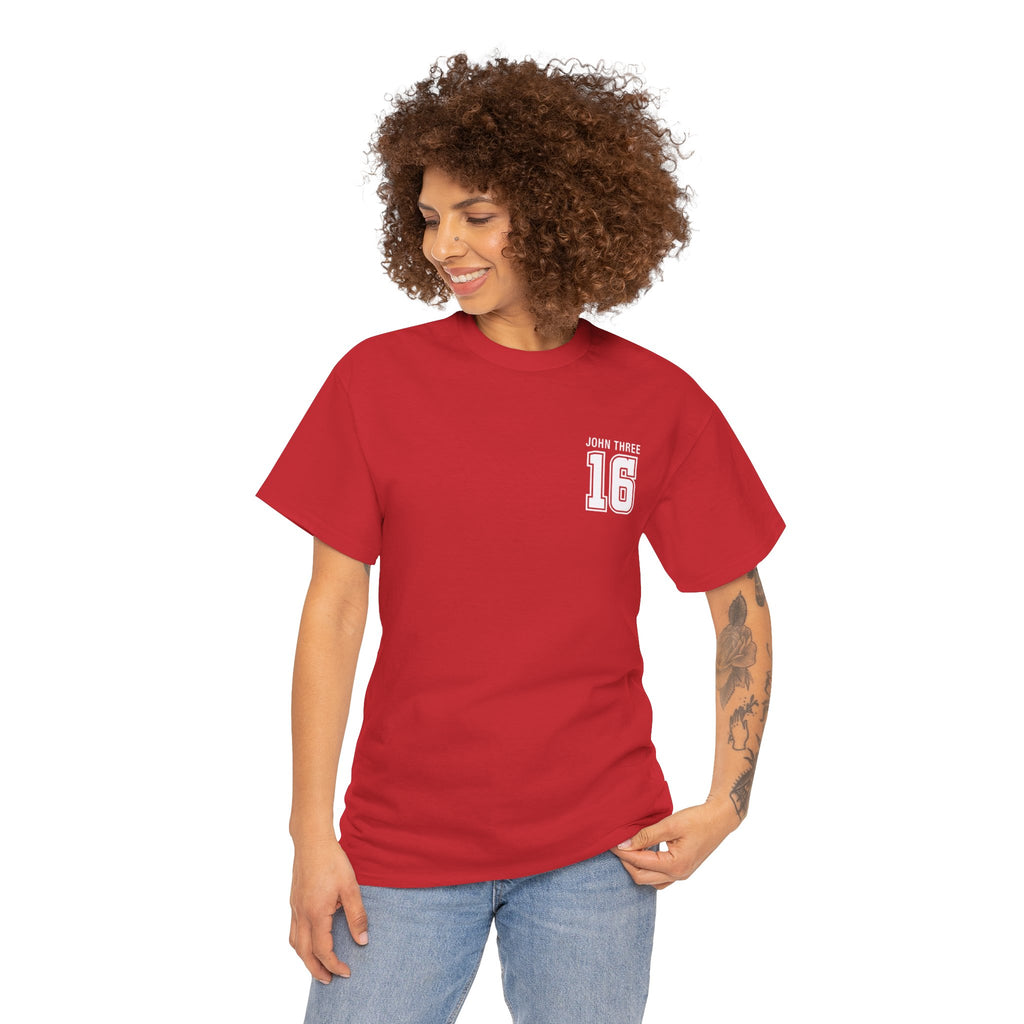 John 3:16 T-Shirt — Christian Faith Verse Tee
