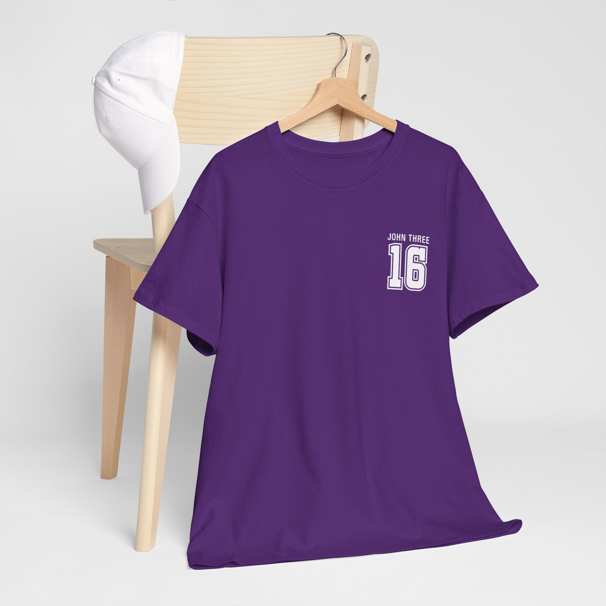 John 3:16 T-Shirt — Christian Faith Verse Tee