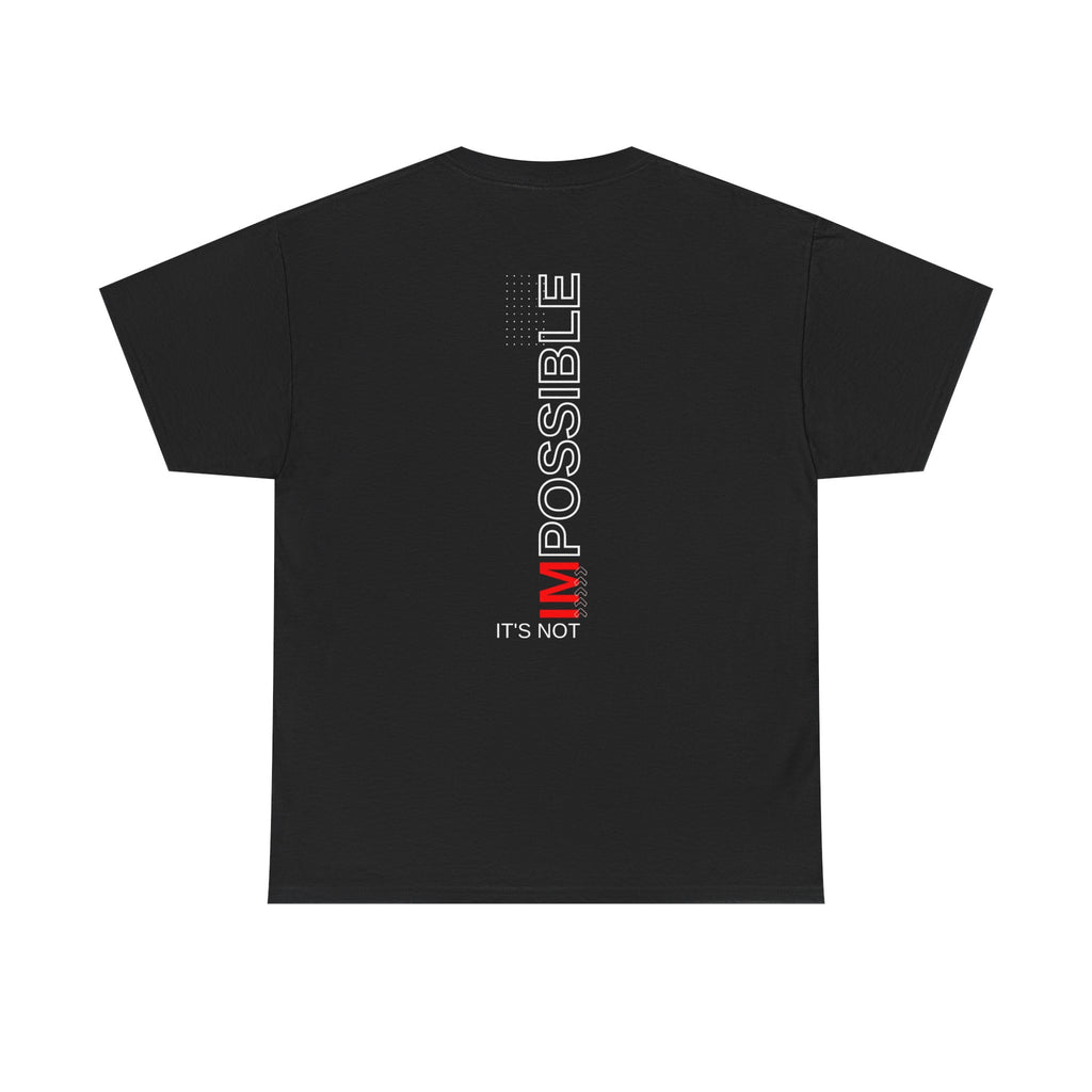 Inspirational Unisex Heavy Cotton Tee - Perfect for Motivation, Gifts, Casual Wear, Everyday Comfort, Fitness Enthusiasts