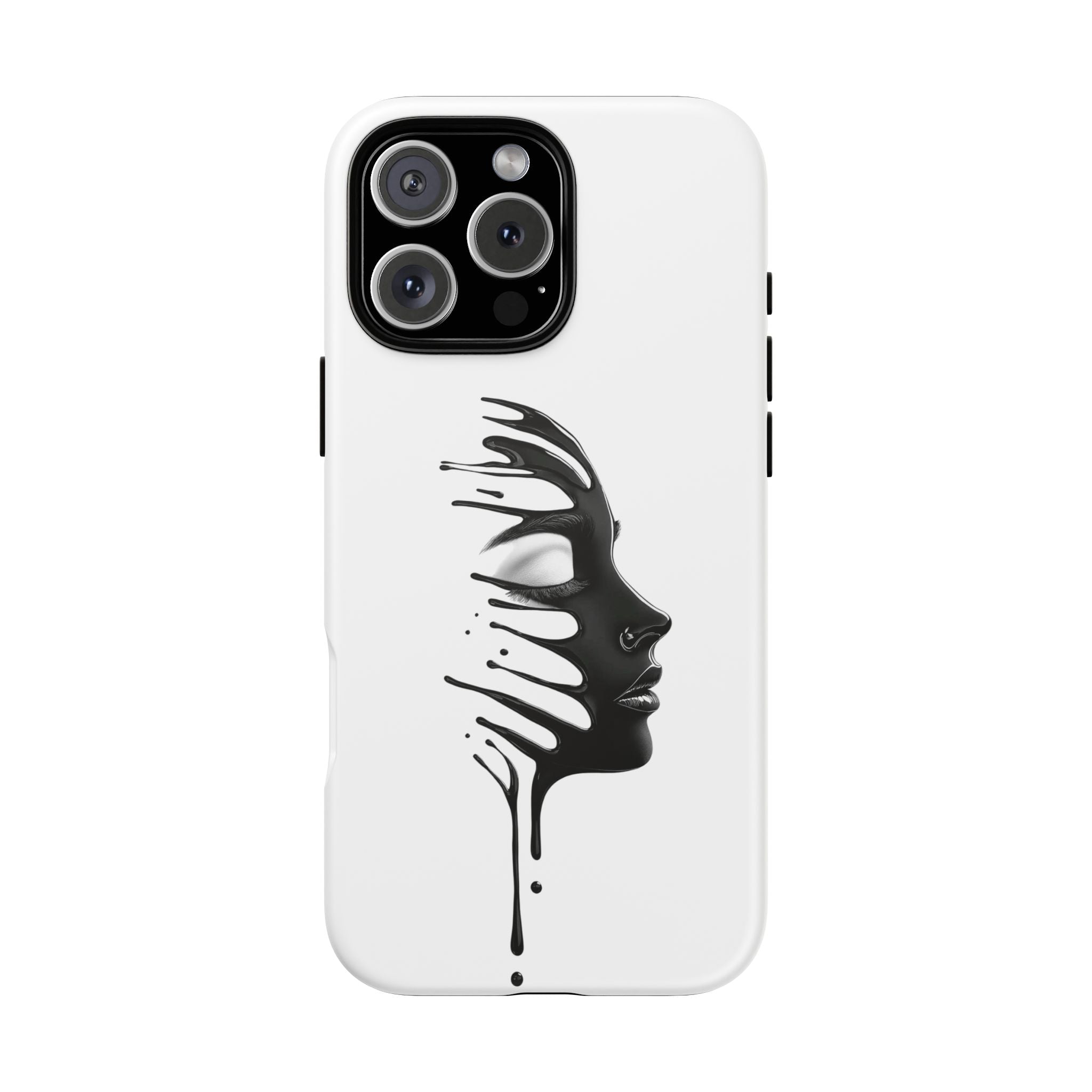 Stylish Phone Case with Artistic Design, Tough Phone Cover, Unique Phone Accessory, Gift for Art Lovers, Trendy Protective Case