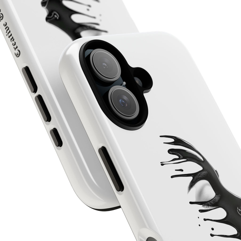 Stylish Phone Case with Artistic Design, Tough Phone Cover, Unique Phone Accessory, Gift for Art Lovers, Trendy Protective Case