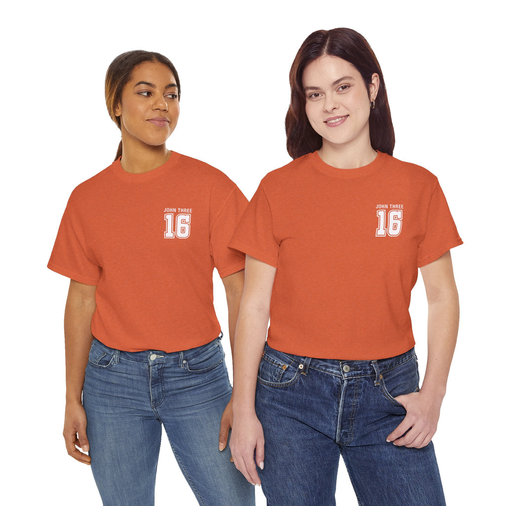 John 3:16 T-Shirt — Christian Faith Verse Tee