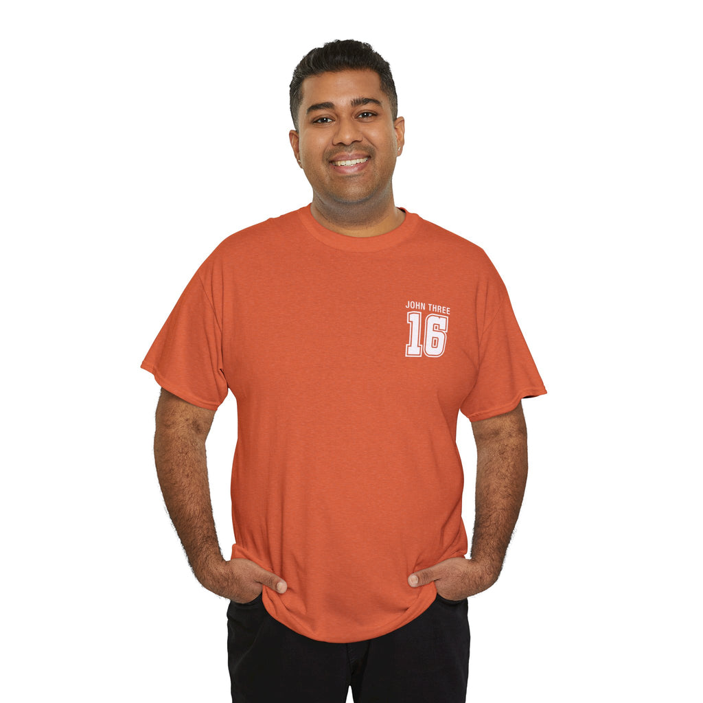 John 3:16 T-Shirt — Christian Faith Verse Tee