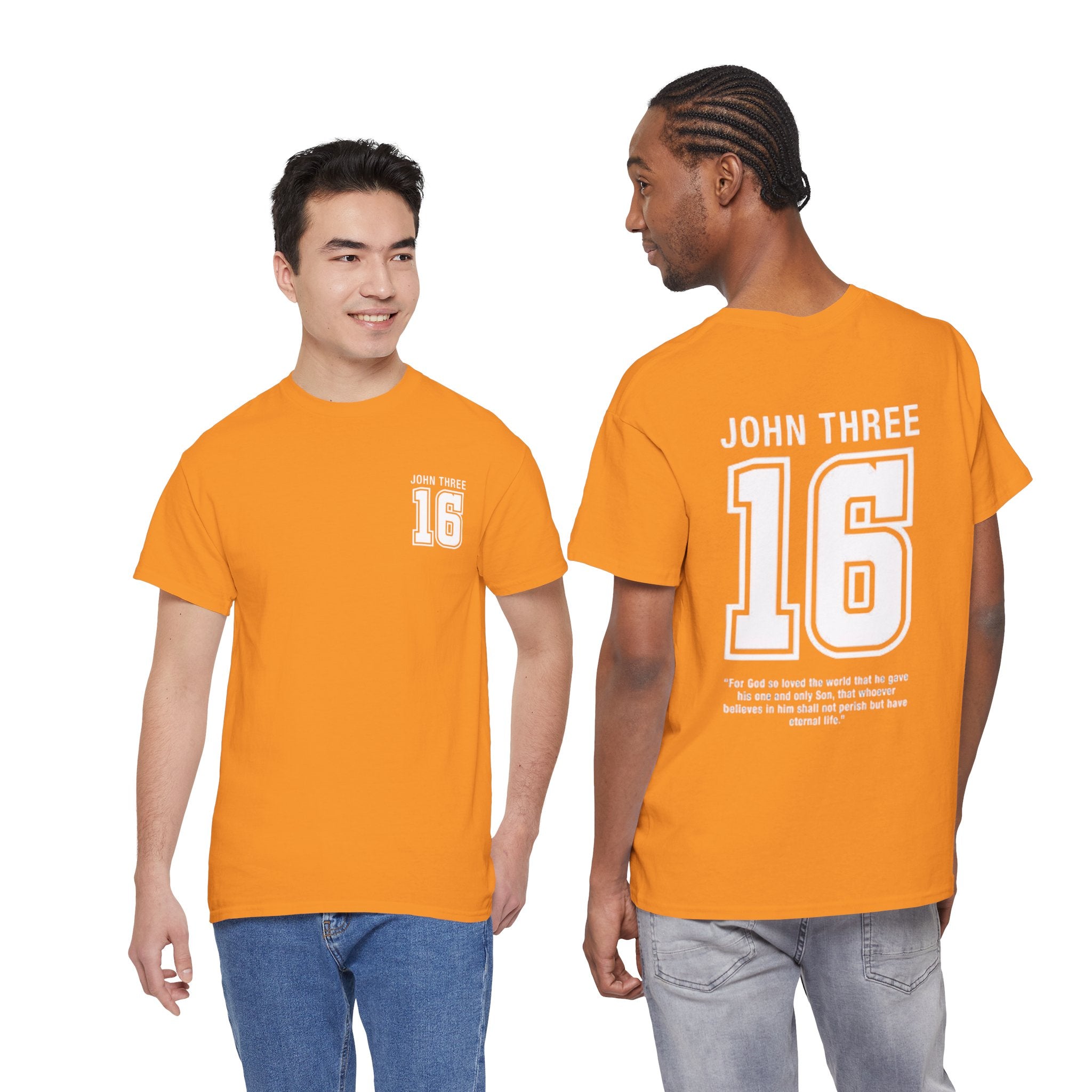 John 3:16 T-Shirt — Christian Faith Verse Tee