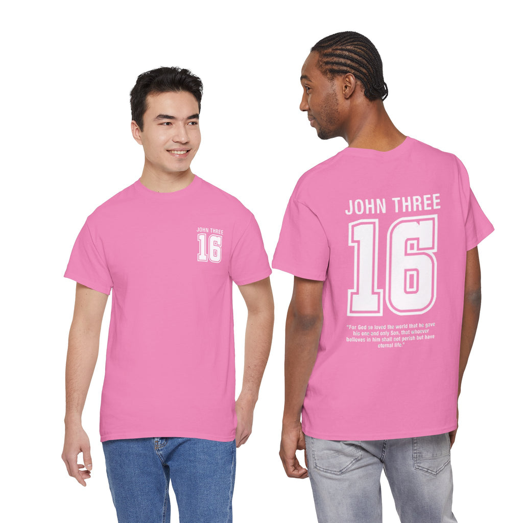 John 3:16 T-Shirt — Christian Faith Verse Tee