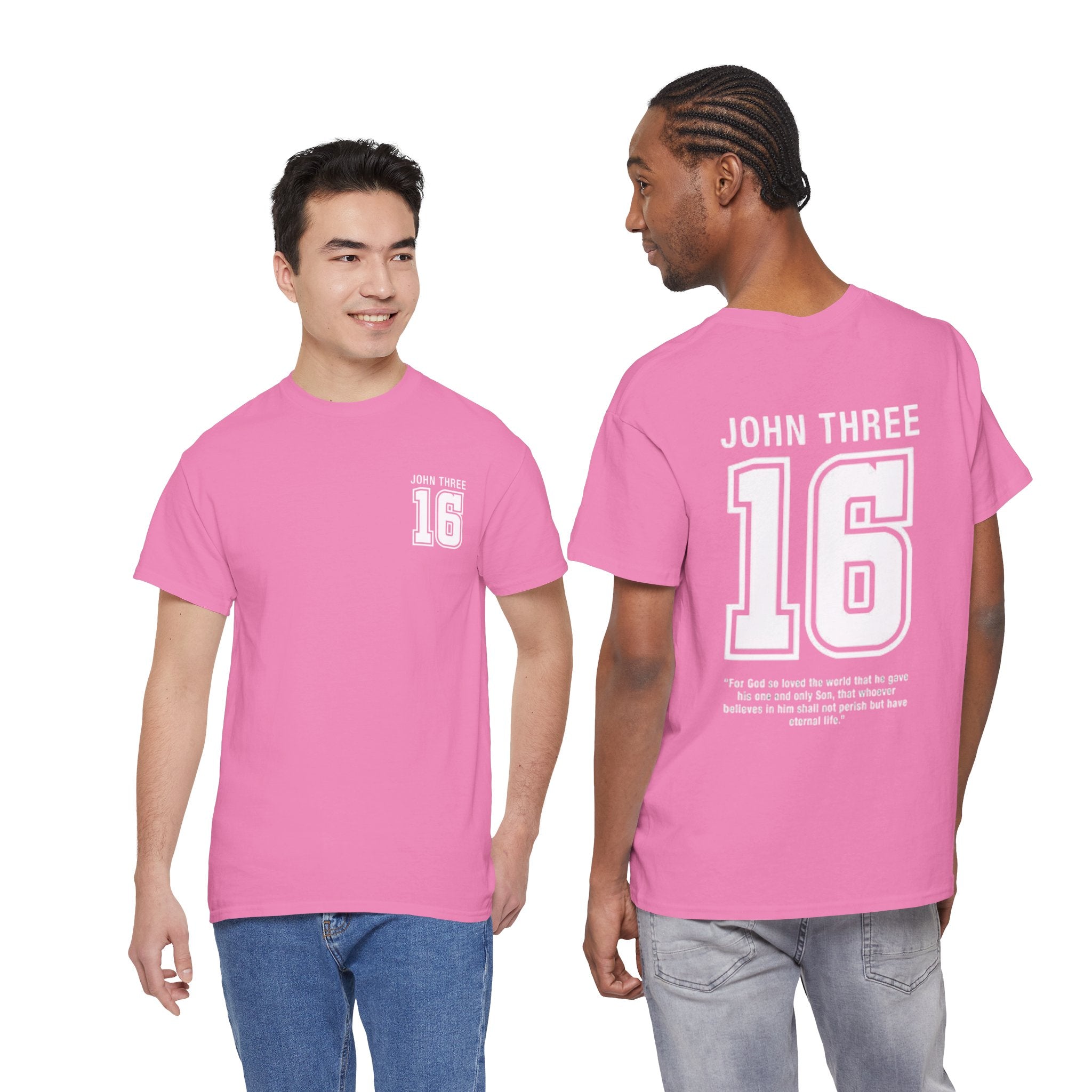 John 3:16 T-Shirt — Christian Faith Verse Tee