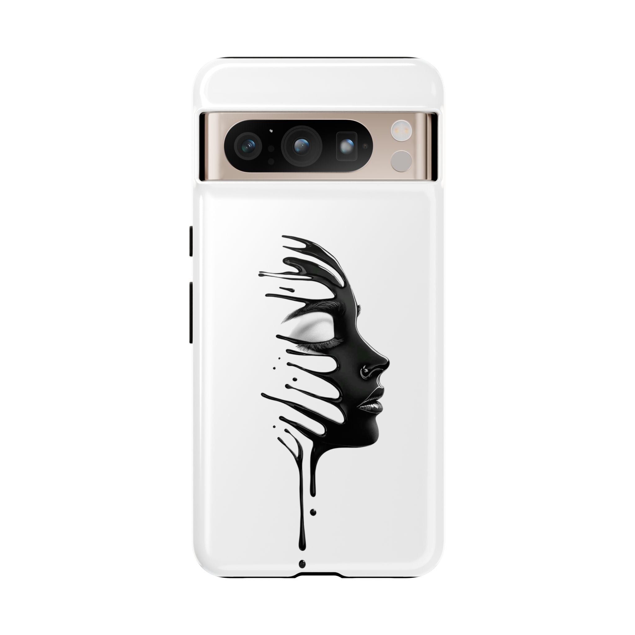 Stylish Phone Case with Artistic Design, Tough Phone Cover, Unique Phone Accessory, Gift for Art Lovers, Trendy Protective Case