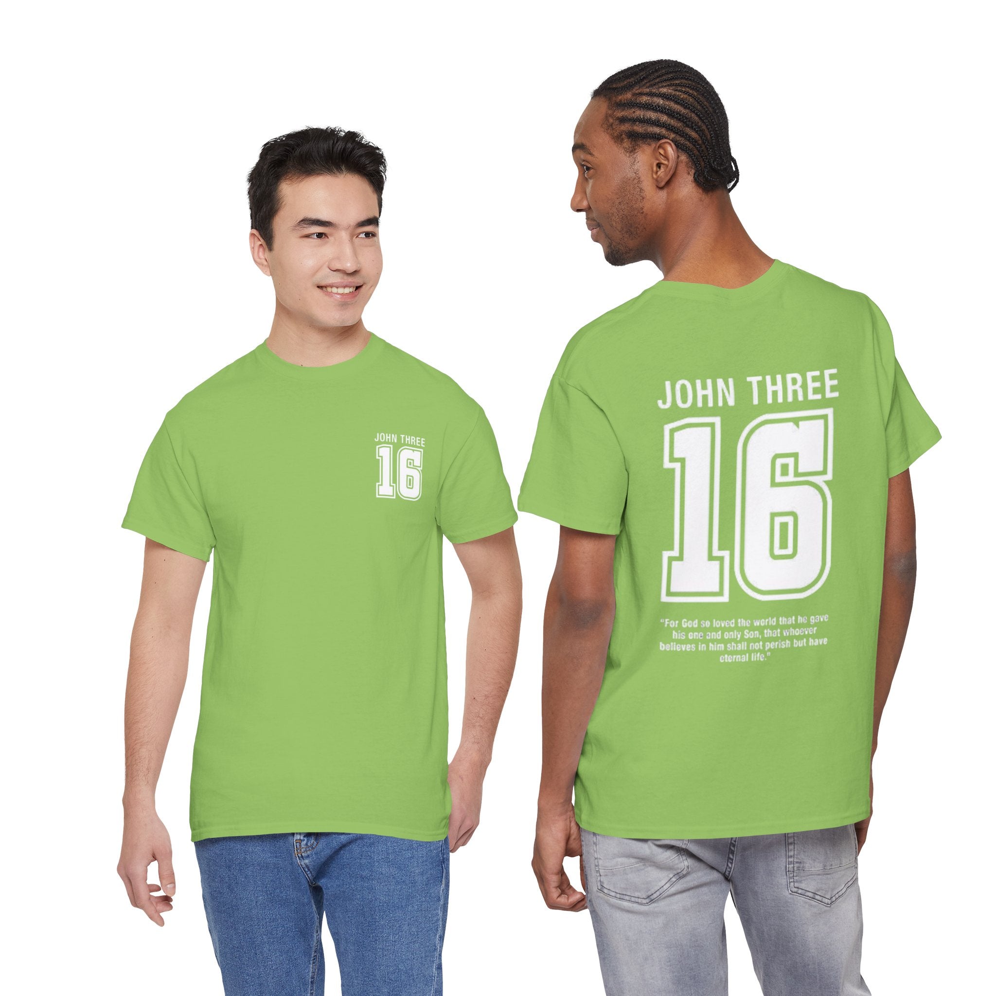 John 3:16 T-Shirt — Christian Faith Verse Tee