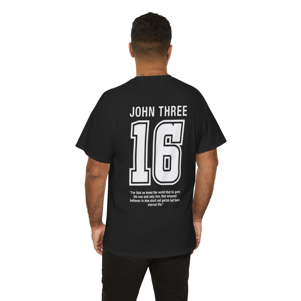 John 3:16 T-Shirt — Christian Faith Verse Tee
