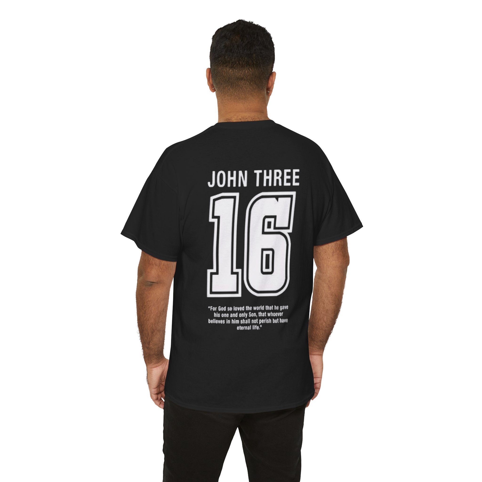 John 3:16 T-Shirt — Christian Faith Verse Tee