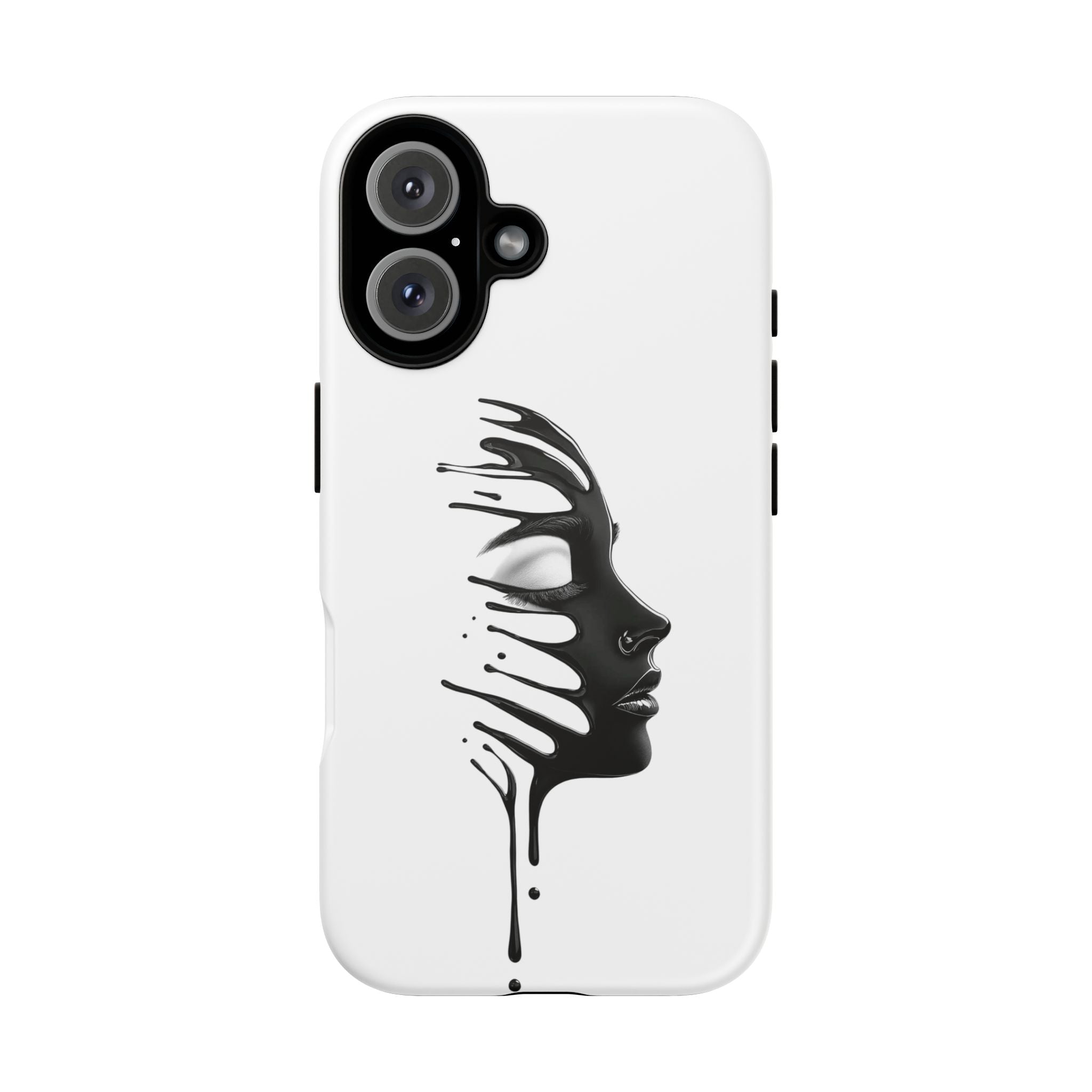 Stylish Phone Case with Artistic Design, Tough Phone Cover, Unique Phone Accessory, Gift for Art Lovers, Trendy Protective Case