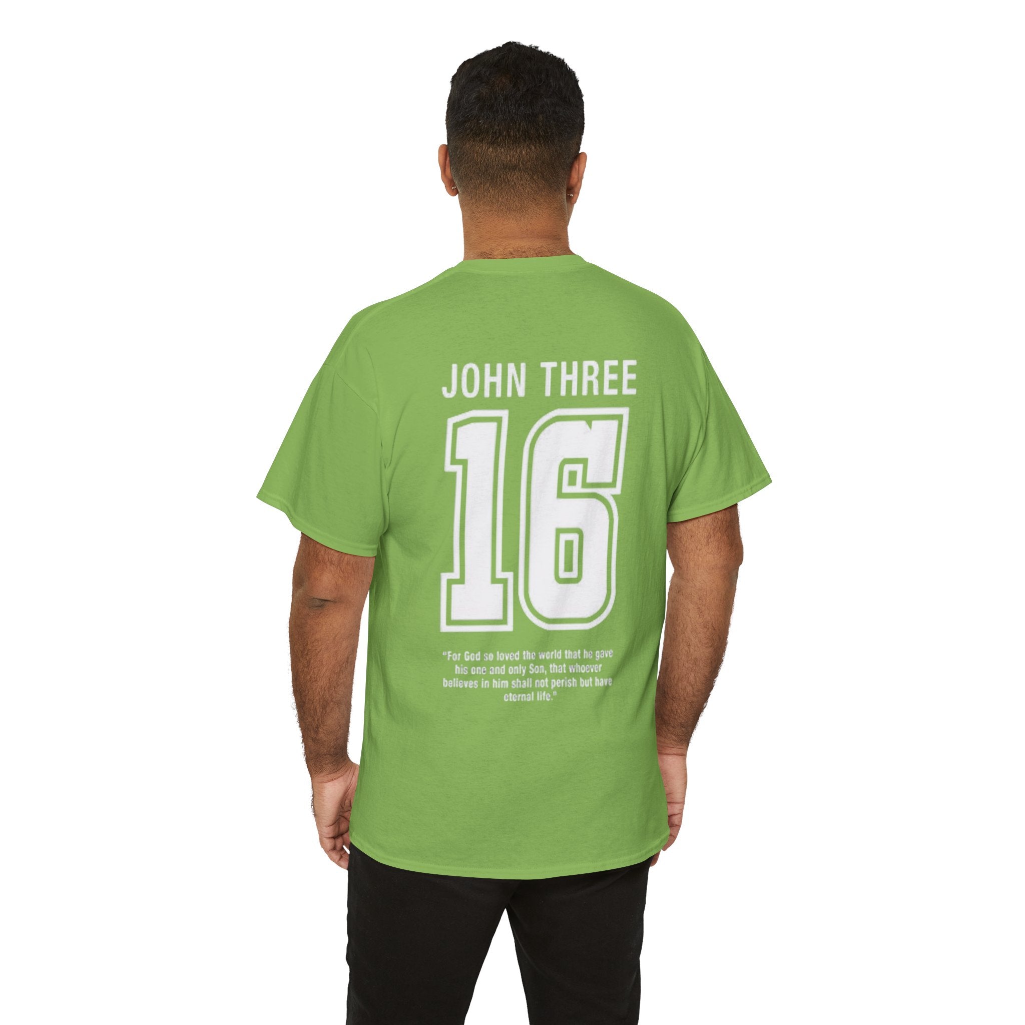 John 3:16 T-Shirt — Christian Faith Verse Tee